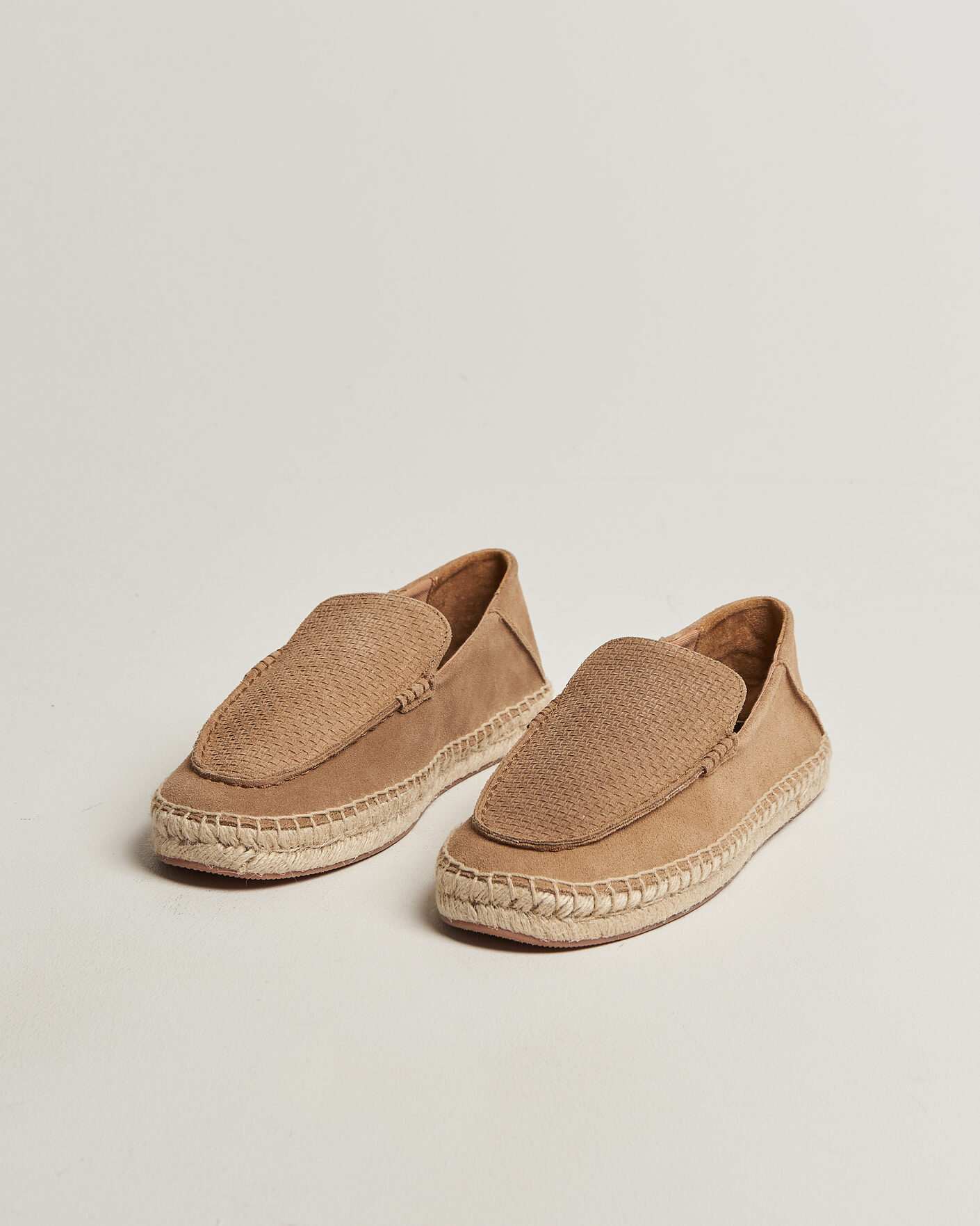Homme | Espadrilles | BOSS BLACK | Madeira Suede Espadrilles Medium Beige