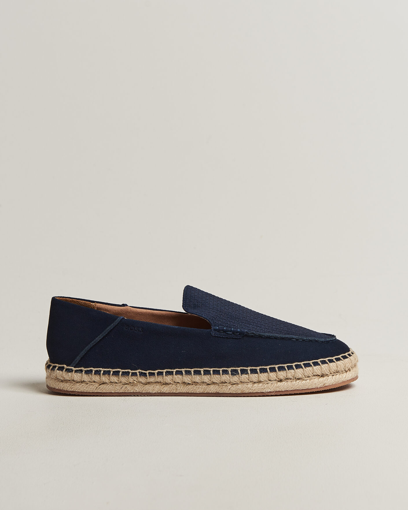 Homme | Espadrilles | BOSS BLACK | Madeira Suede Espadrilles Dark Blue