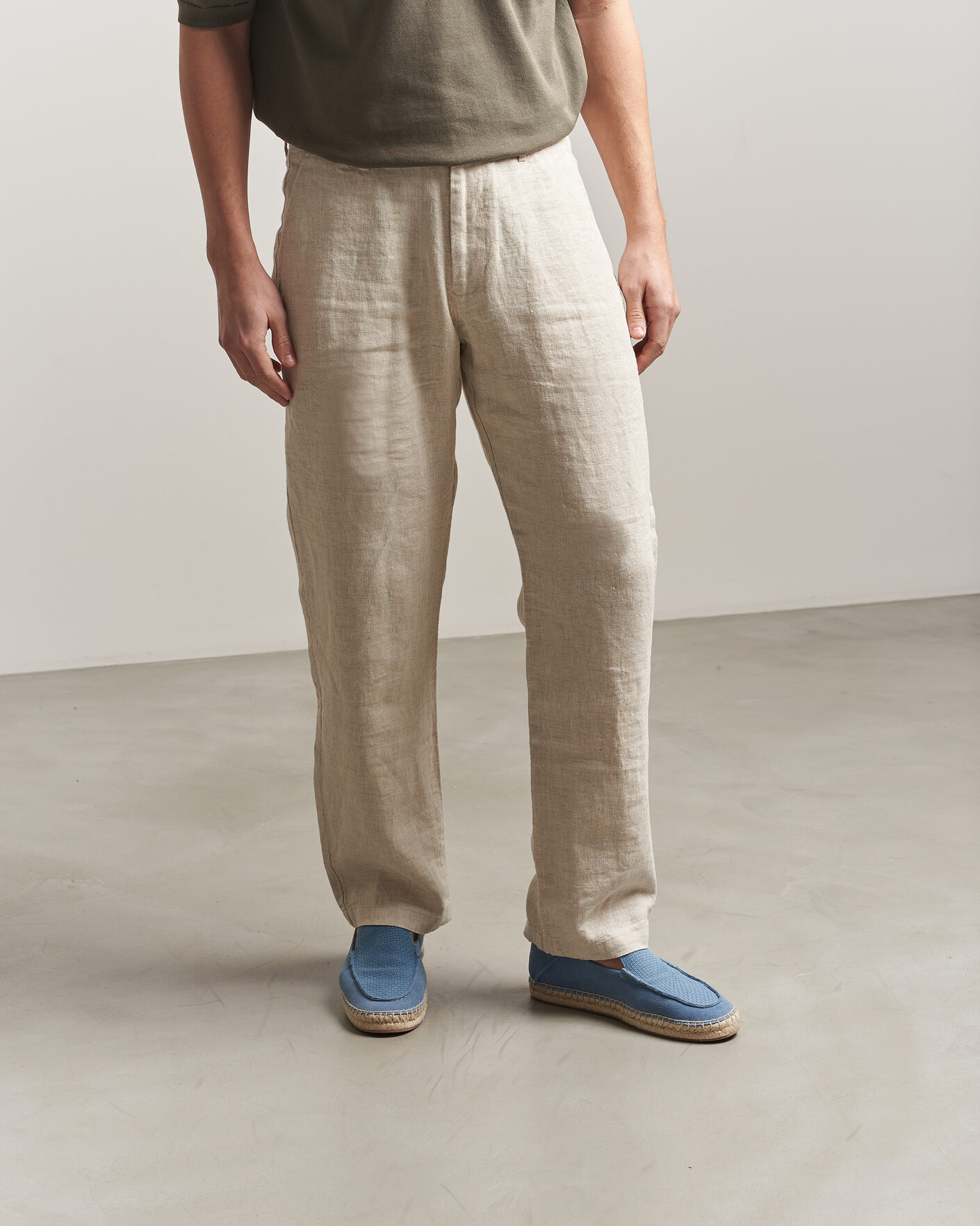 Homme | Espadrilles | BOSS BLACK | Madeira Suede Espadrilles Open Blue