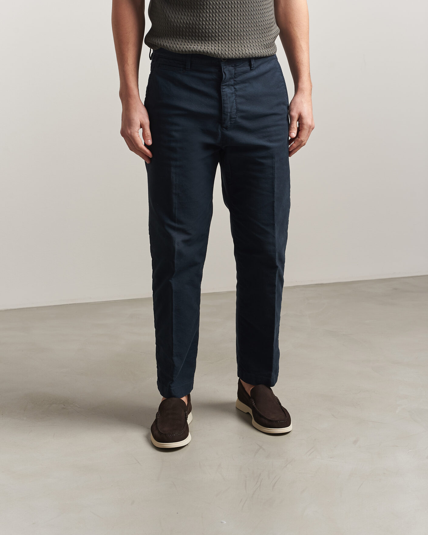 Homme | Loafers | BOSS BLACK | Sienne Suede Loafer Dark Brown