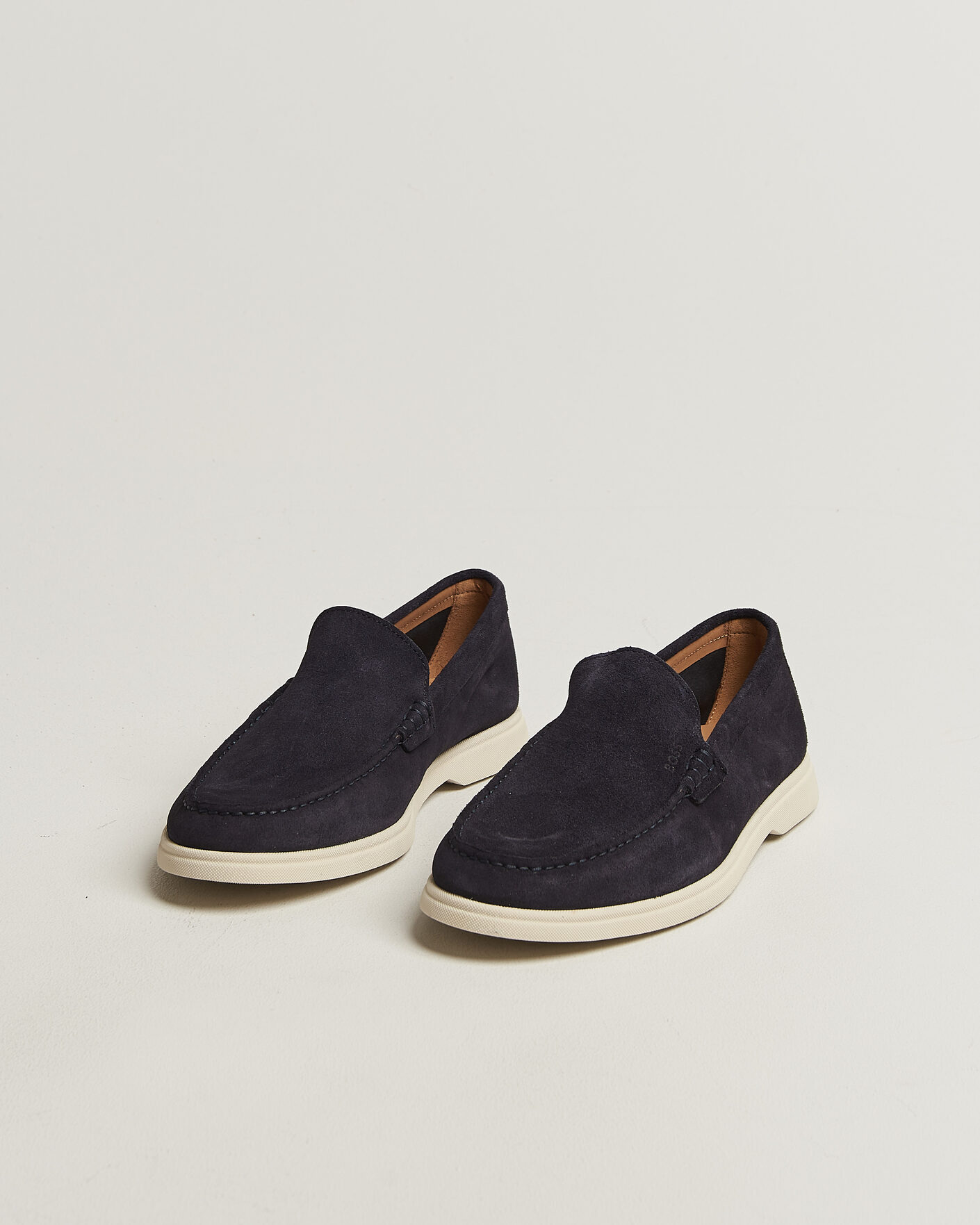 Homme | Loafers | BOSS BLACK | Sienne Suede Loafer Dark Blue