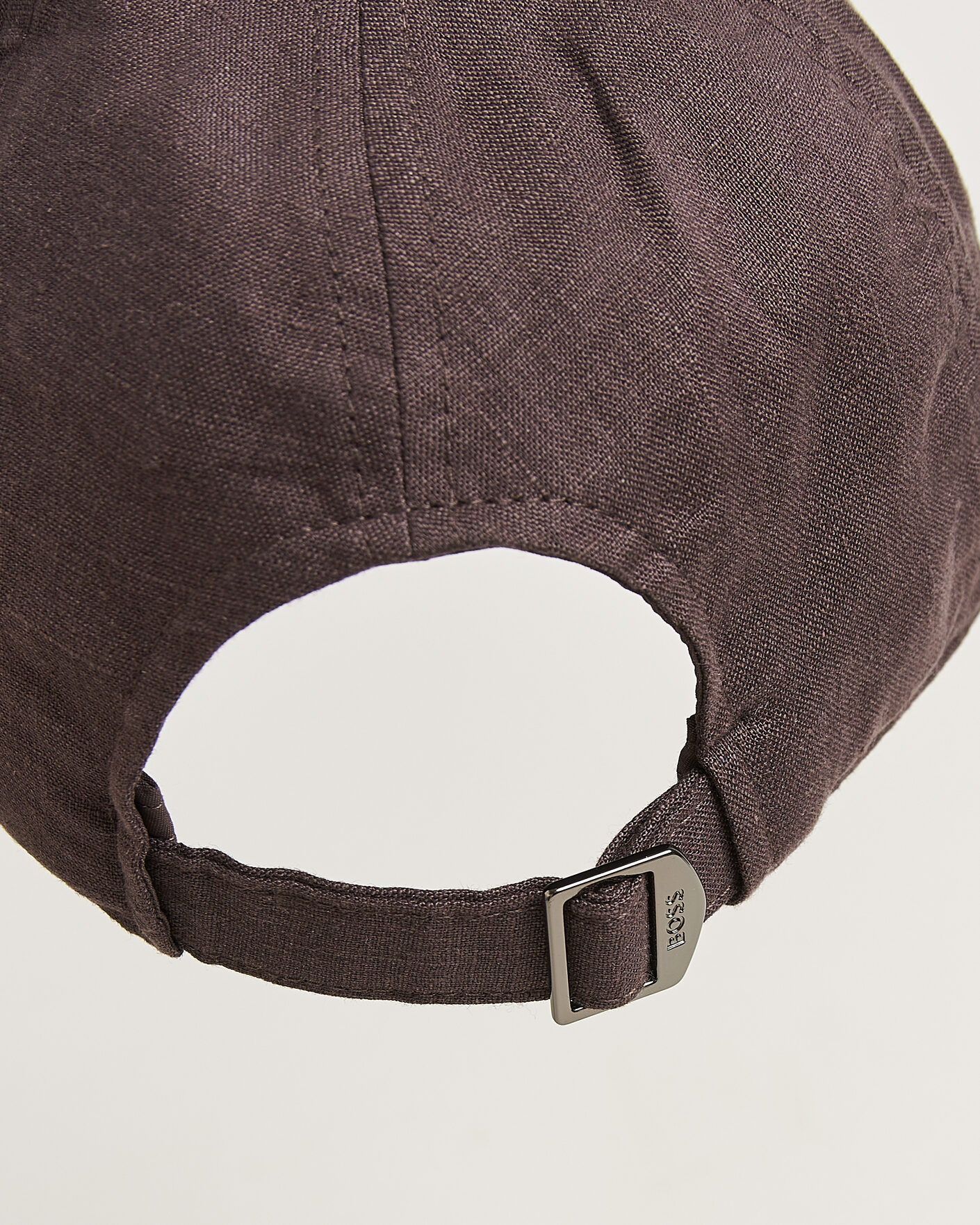 Homme | Bobs Et Casquettes | BOSS BLACK | Zed Linen Cap Dark Brown