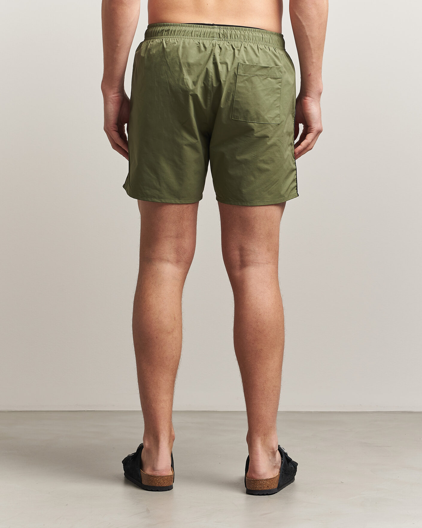 Homme | Maillots De Bain | BOSS BLACK | Iconic Swimshorts Open Green