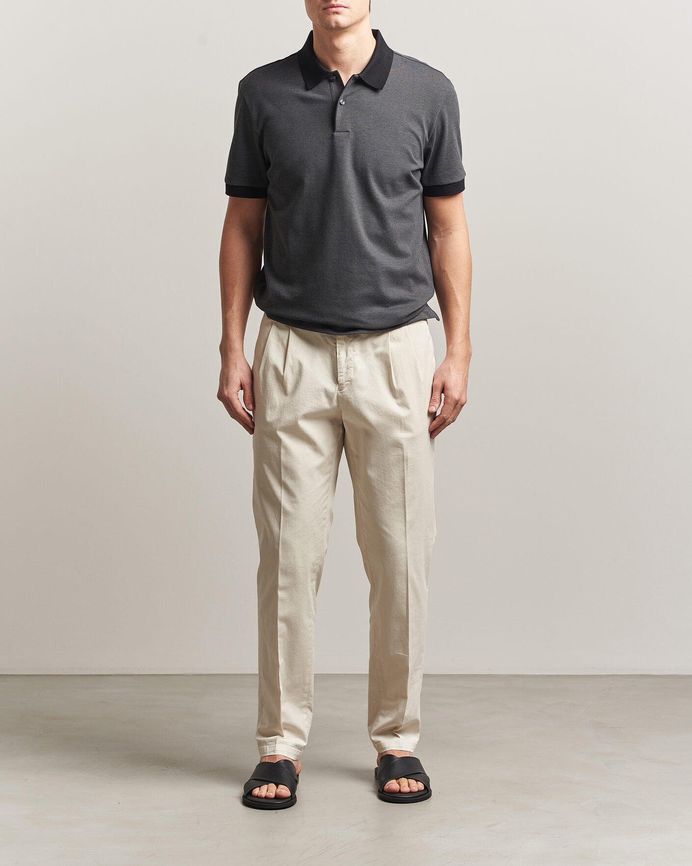 Homme | Polos | BOSS BLACK | Parlay Jersey Polo Black