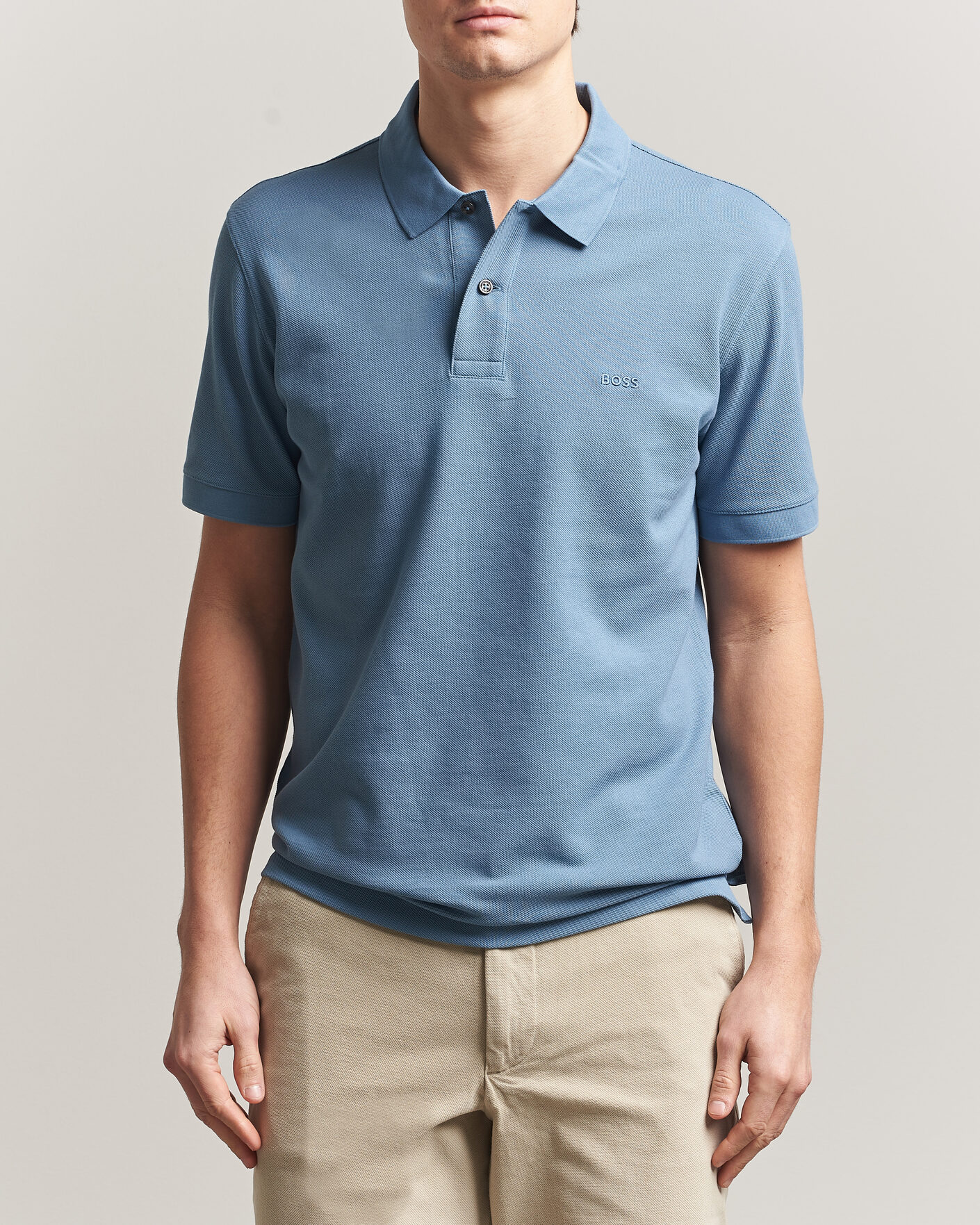 Homme | Polos | BOSS BLACK | Pallas Polo Light Blue