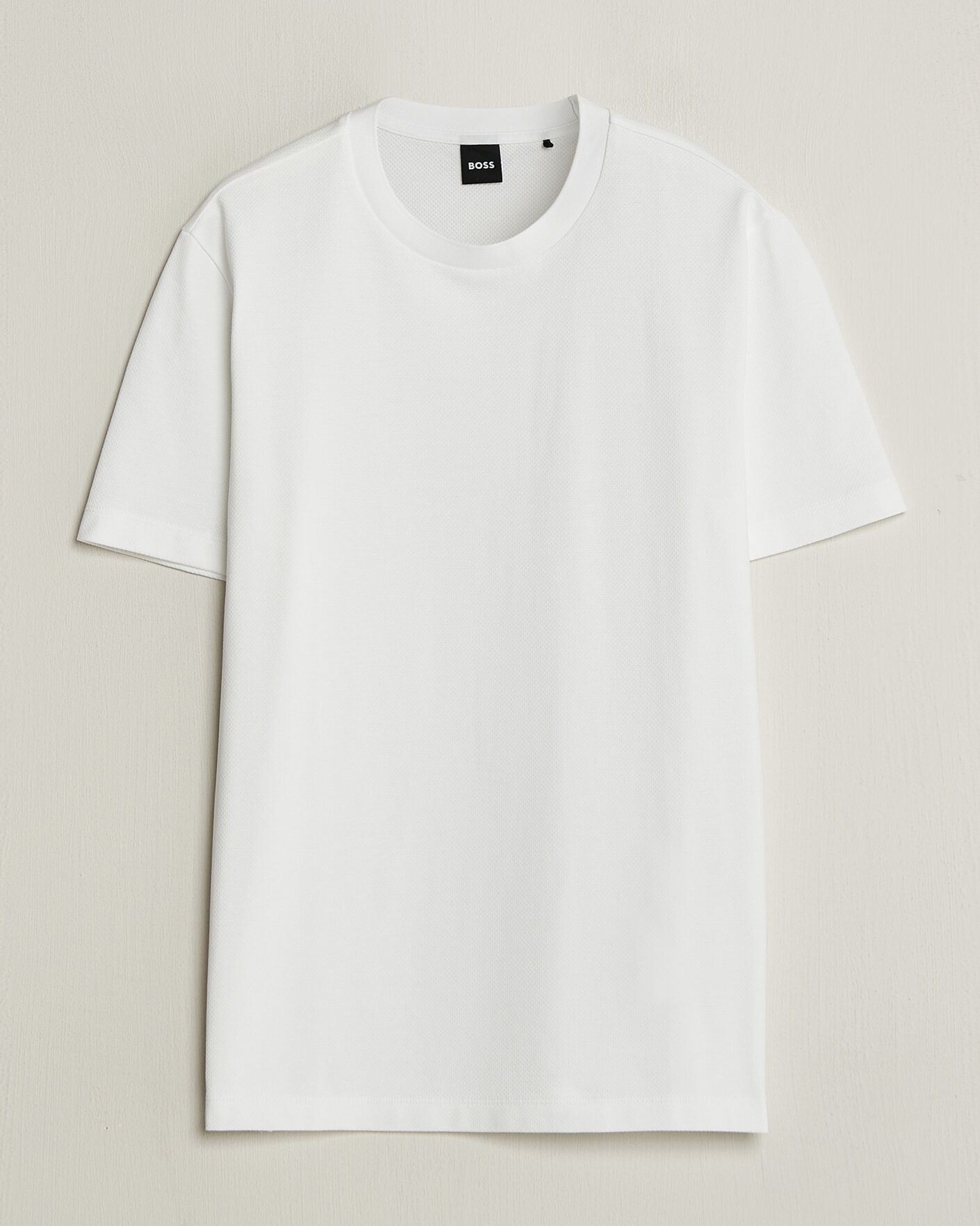 Homme | T-shirts | BOSS BLACK | Thompson Structured T-Shirt White