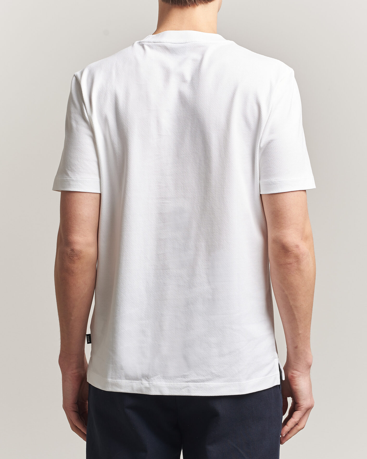 Homme | T-shirts | BOSS BLACK | Thompson Structured T-Shirt White