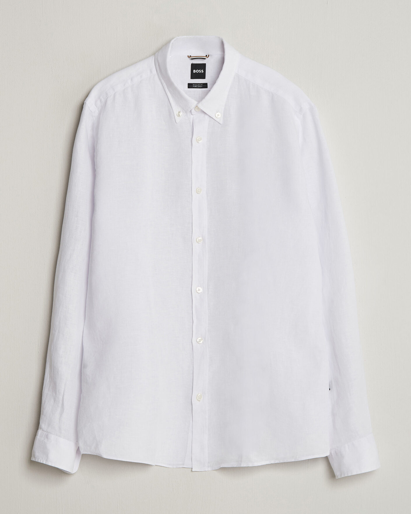 Homme | Chemises | BOSS BLACK | Liam Linen Shirt White