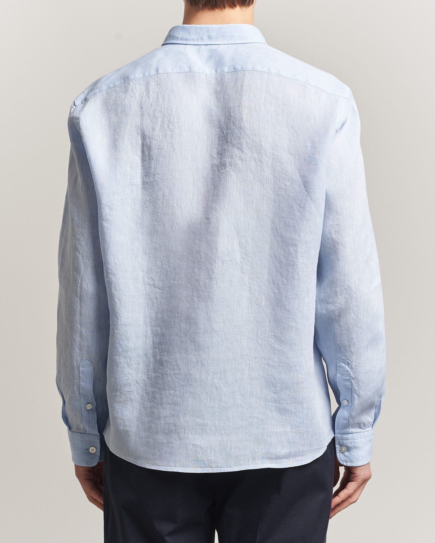 Homme | Chemises | BOSS BLACK | Liam Linen Shirt Light Blue