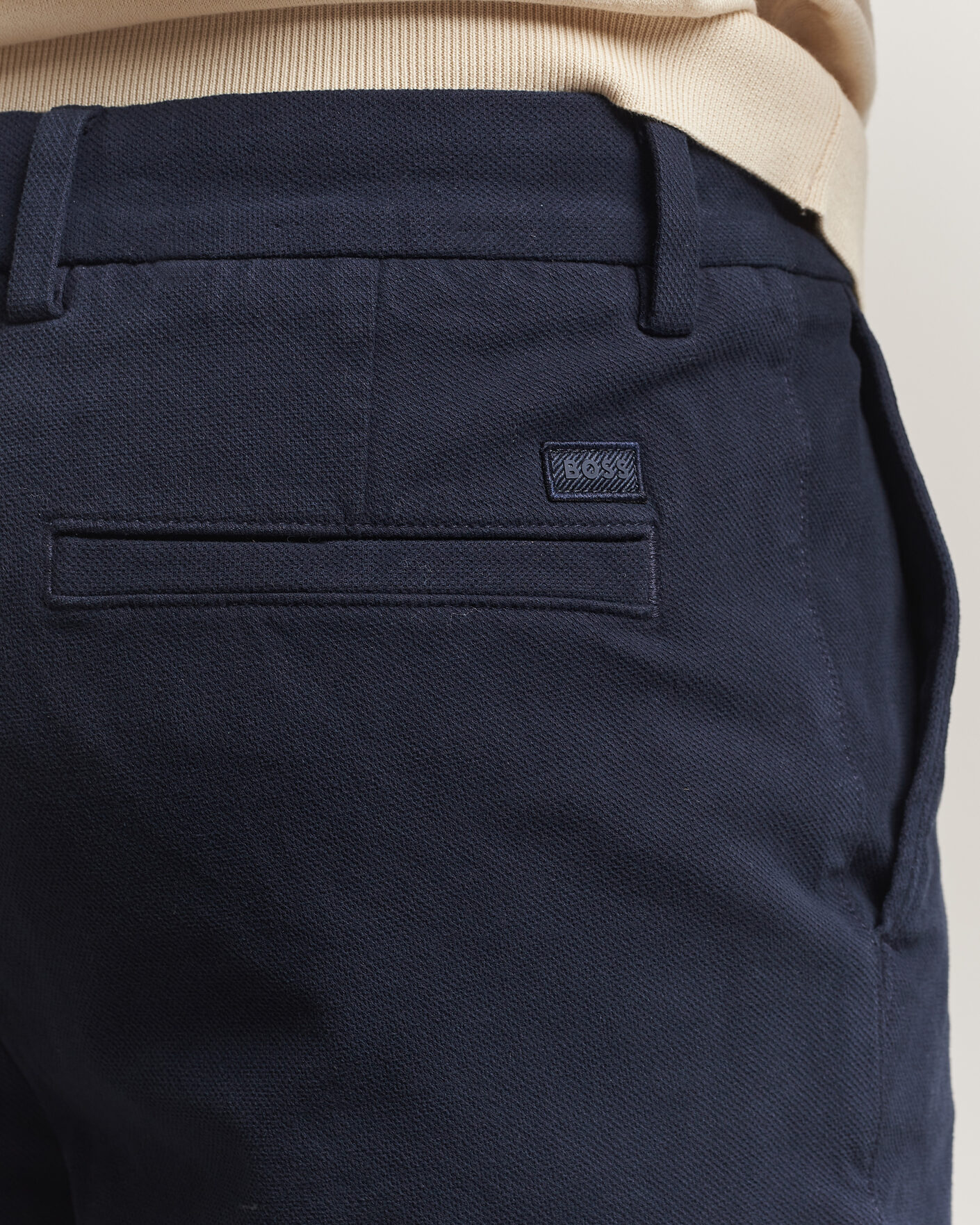 Homme | Shorts | BOSS BLACK | Kane Cotton Chino Shorts Dark Blue
