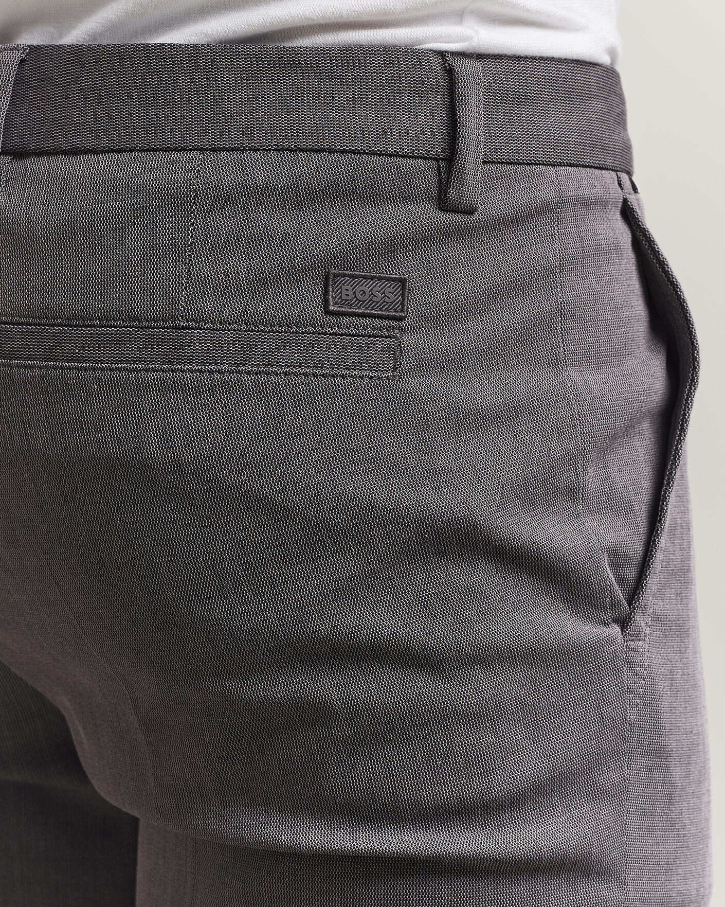 Homme | Pantalons | BOSS BLACK | Kaiton Structured Chinos Black