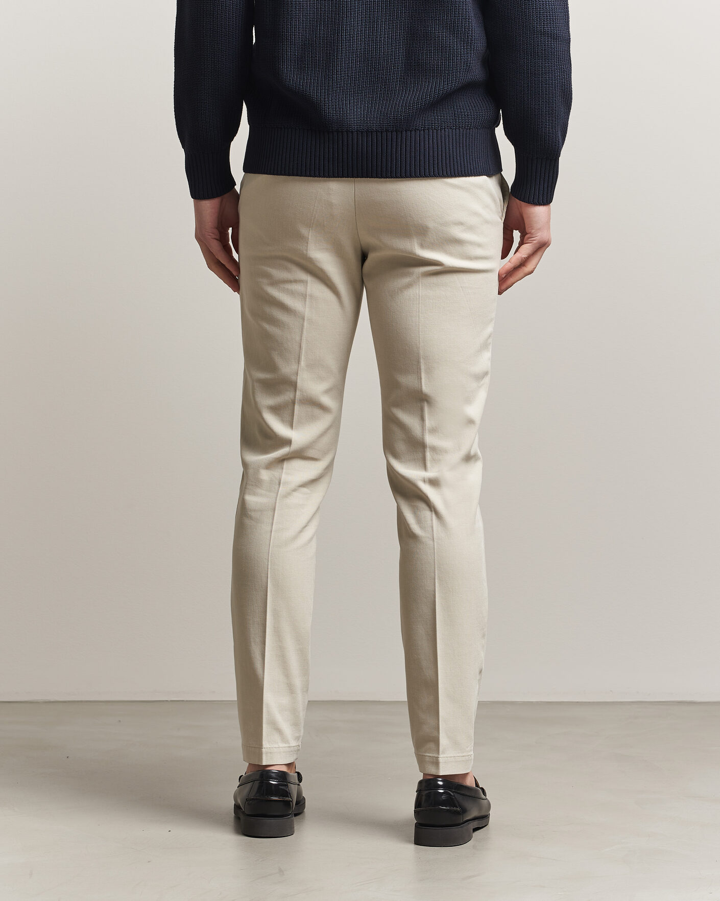 Homme | Pantalons | BOSS BLACK | Kaiton Structured Chinos Open Beige