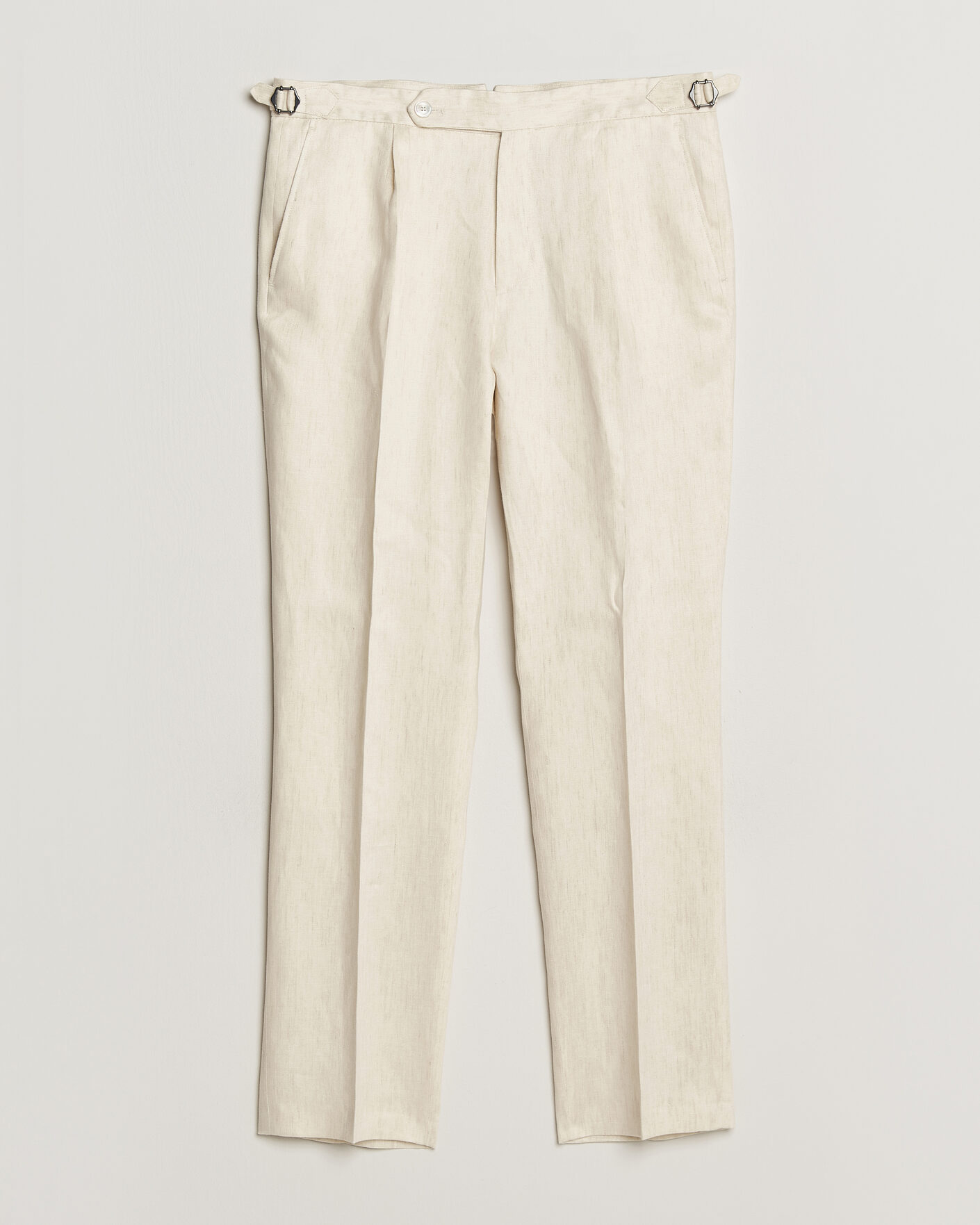 Homme | Pantalons | BOSS BLACK | Perino Linen Suit Trousers Open Beige