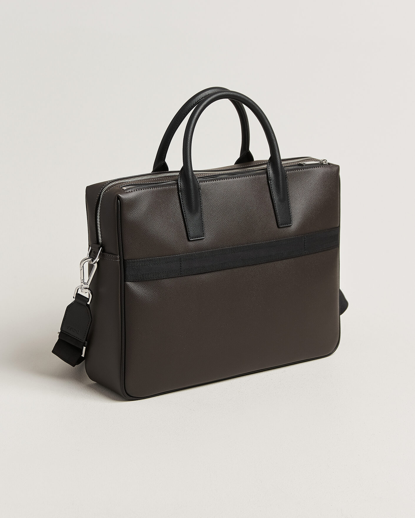 Homme | Sacs | BOSS BLACK | Daxter Leather Briefcase Dark Brown