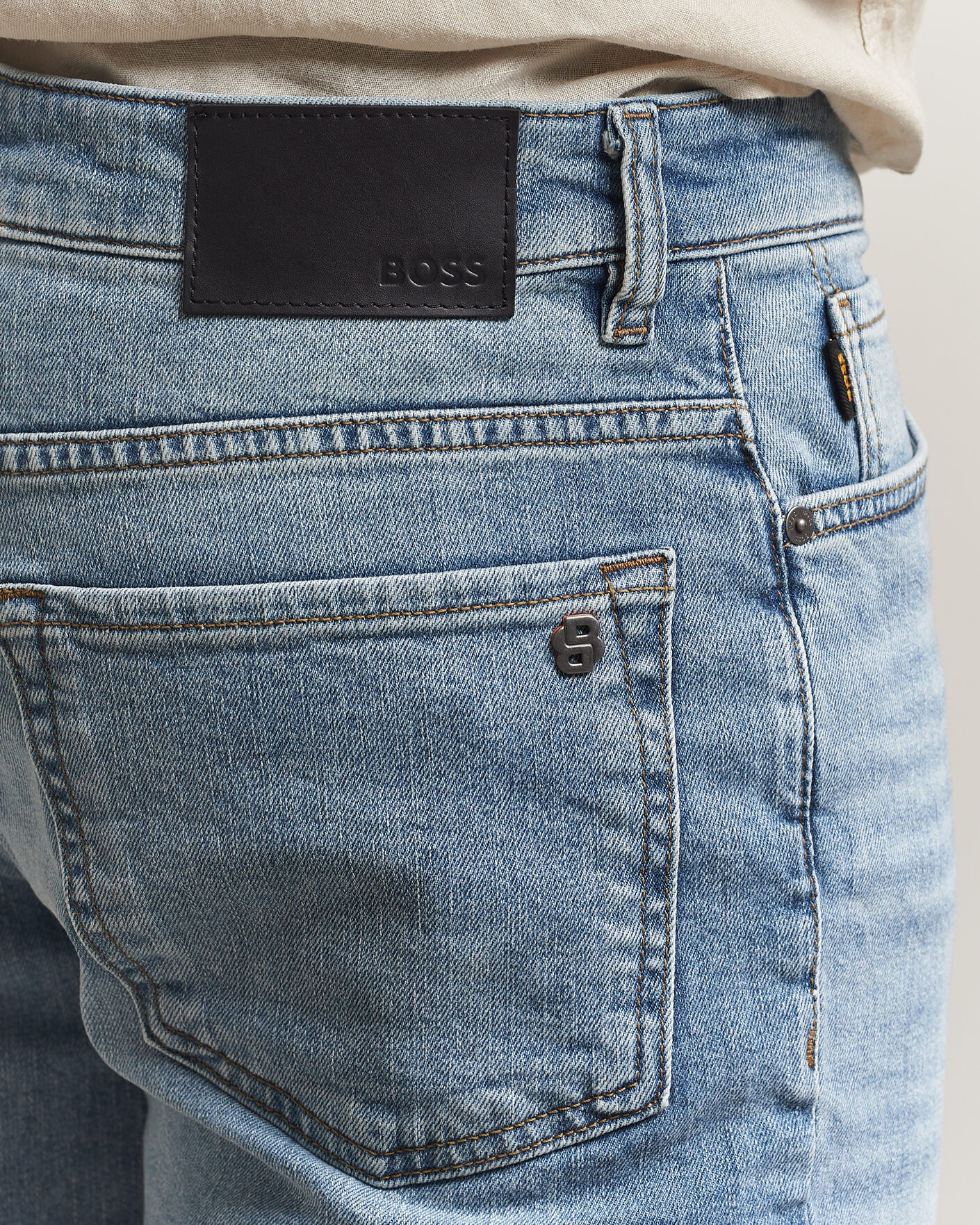Homme | Shorts | BOSS ORANGE | Re.Maine Denim Shorts Light Blue