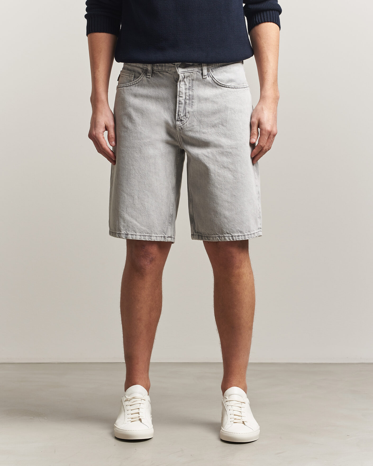 Homme | Shorts | BOSS ORANGE | Atacama Denim Shorts Medium Grey