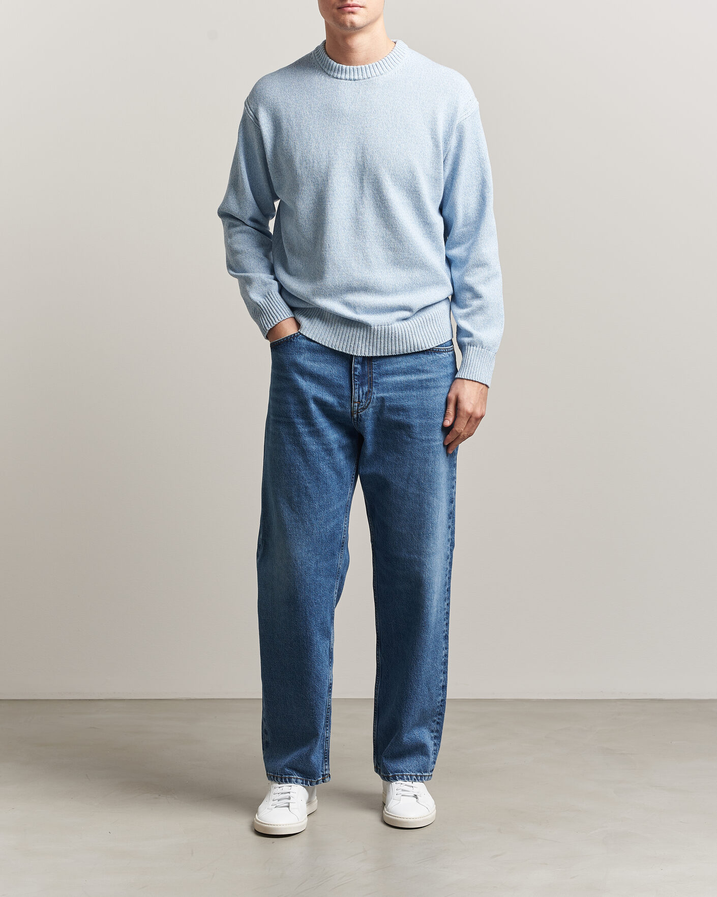 Homme | Pulls Et Tricots | BOSS ORANGE | Kerlino Knitted Sweater Light Blue