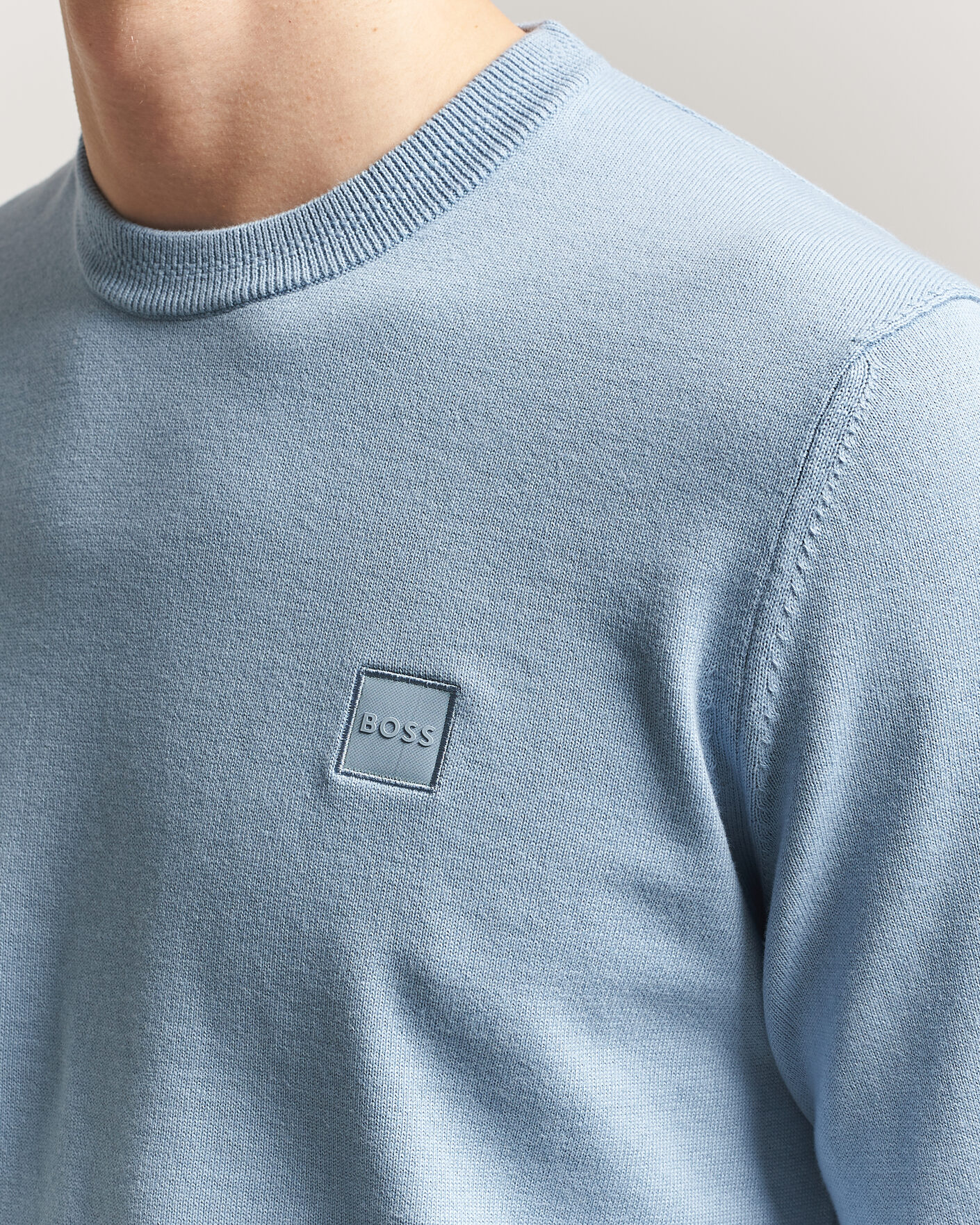 Homme | Pulls Et Tricots | BOSS ORANGE | Kanovano Knitted Sweater Light Blue