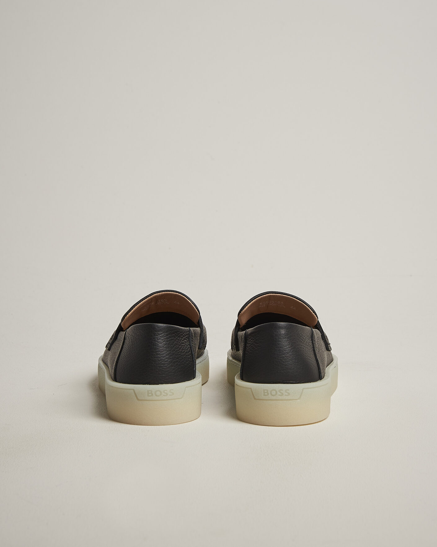 Homme | Loafers | BOSS BLACK | Randal Leather Loafer Black