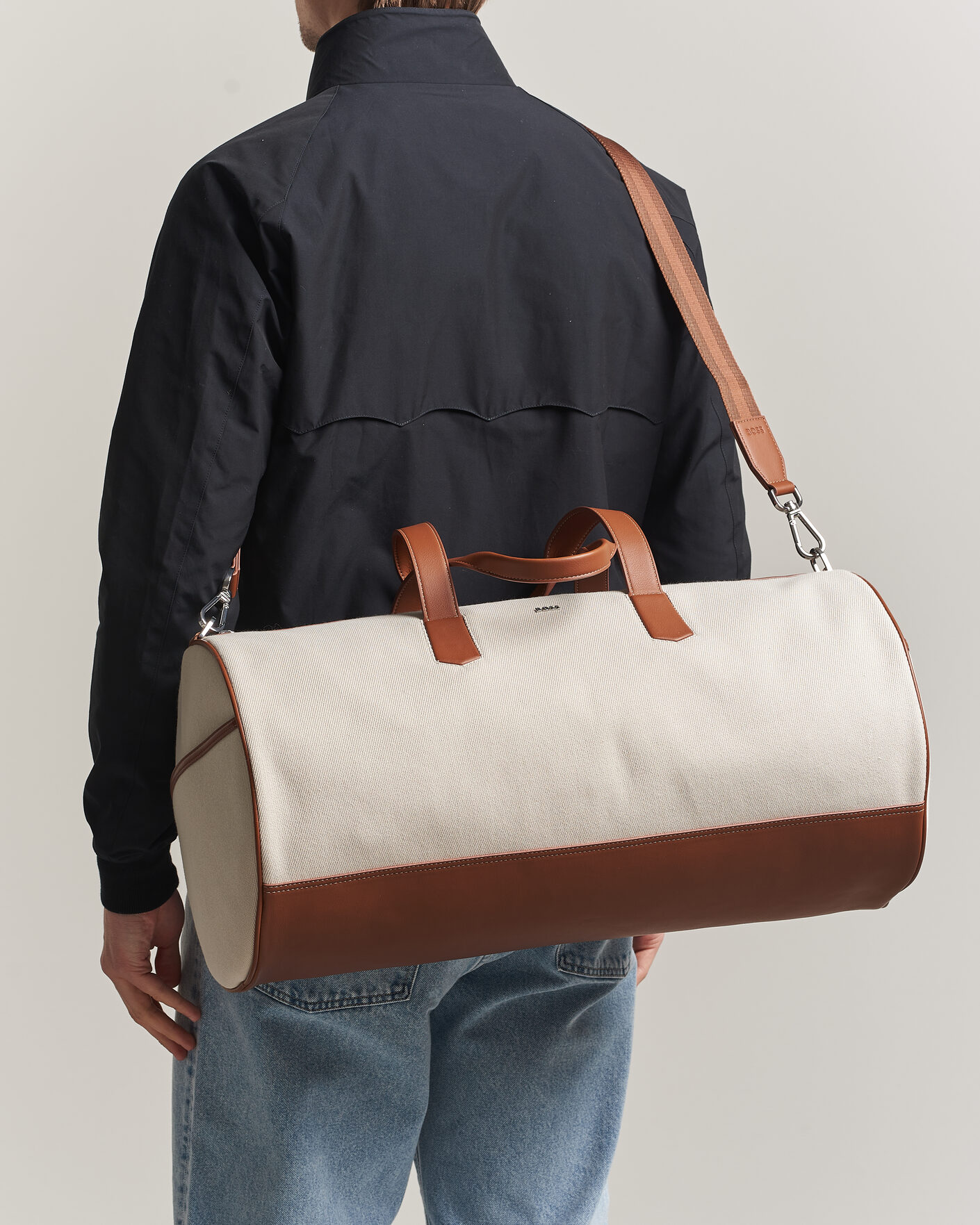 Homme | Sacs | BOSS BLACK | Dakkar Canvas Holdall Beige