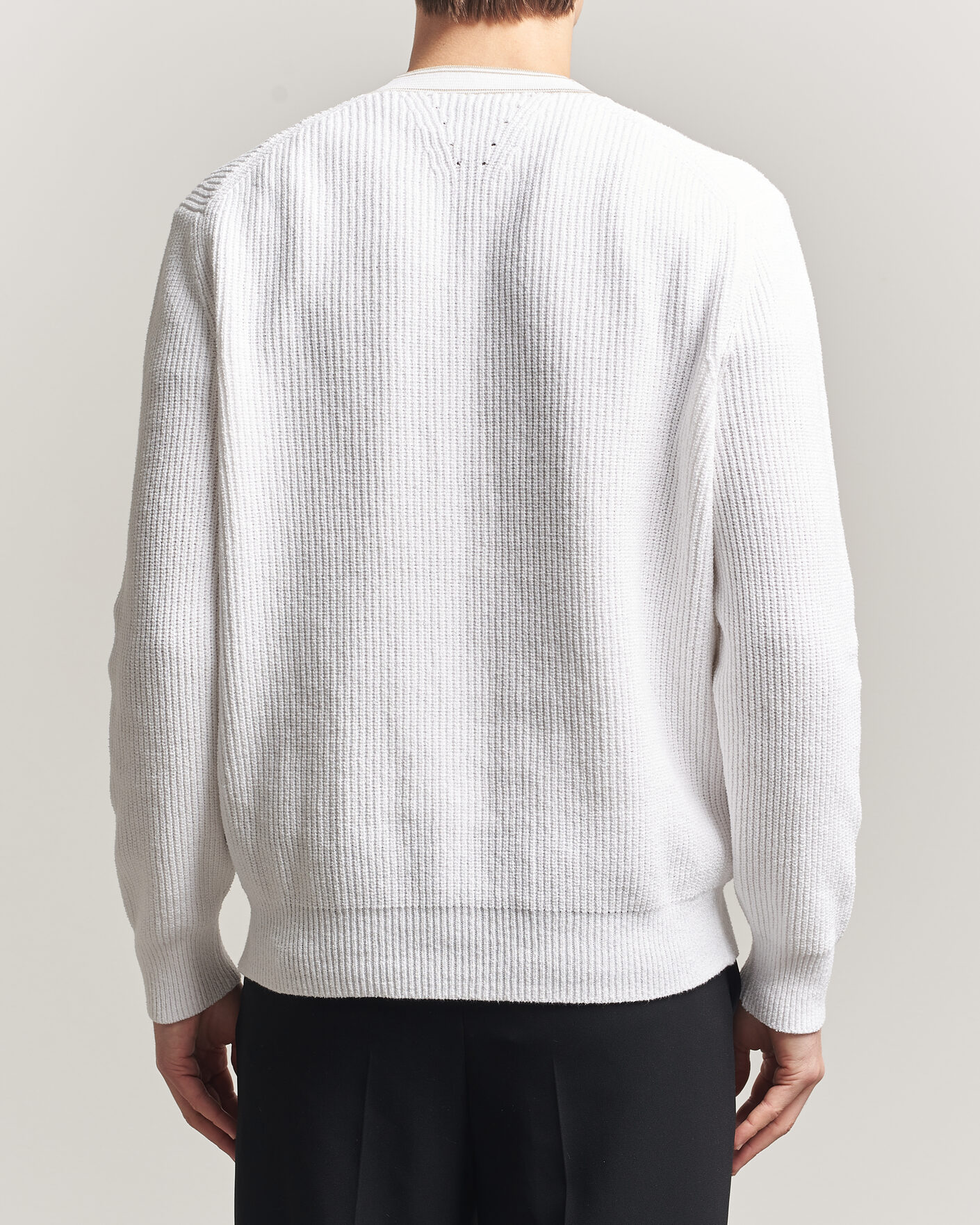 Homme | Pulls Et Tricots | BOSS BLACK | Napoli Knitted Cardigan White