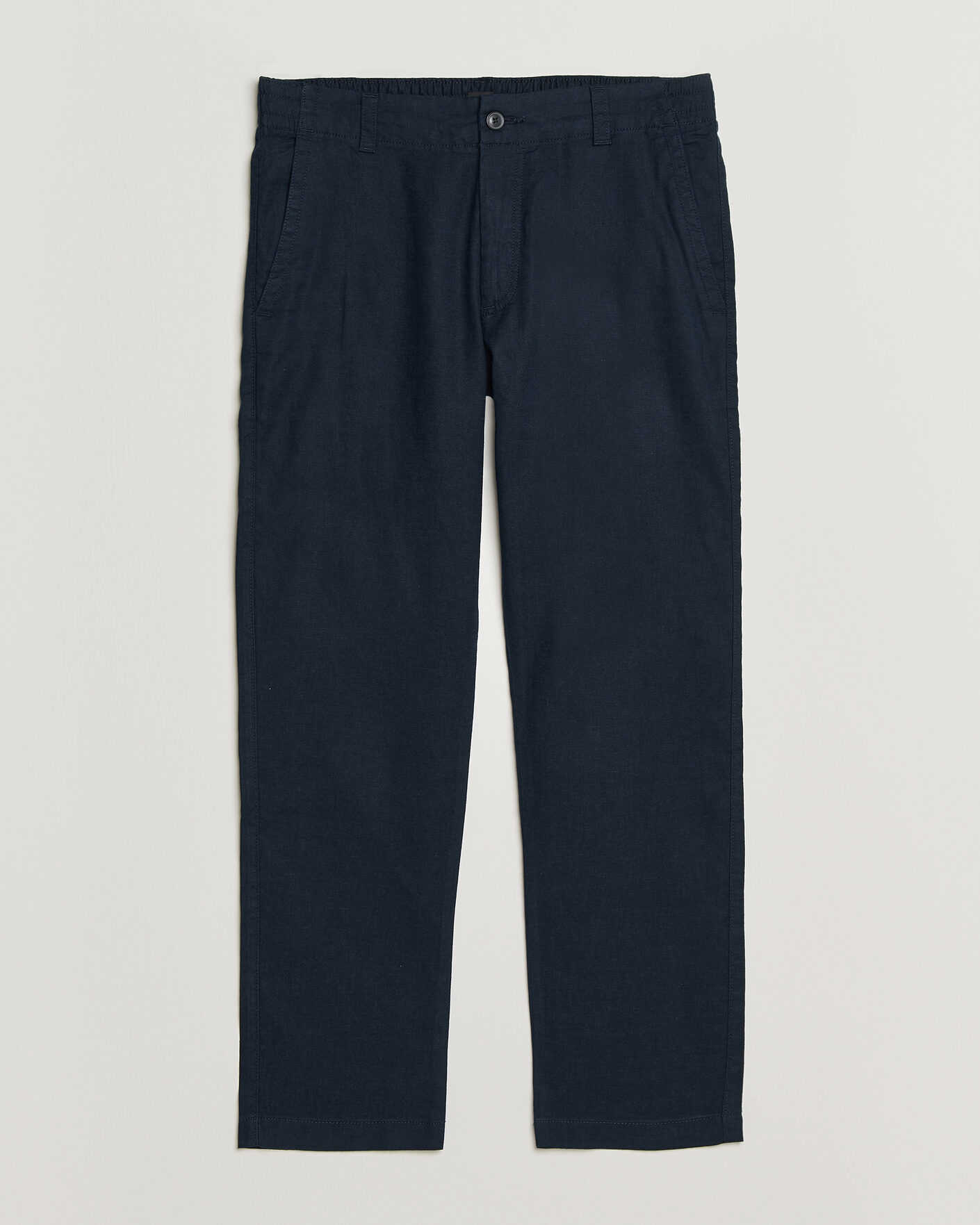 Homme | Pantalons | BOSS ORANGE | Sanderson Linen Pants Dark Blue