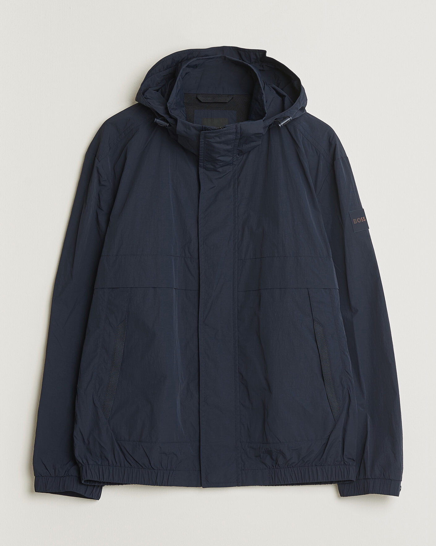 Homme | Manteaux Et Vestes | BOSS ORANGE | Oberle Hooded Jacket Dark Blue