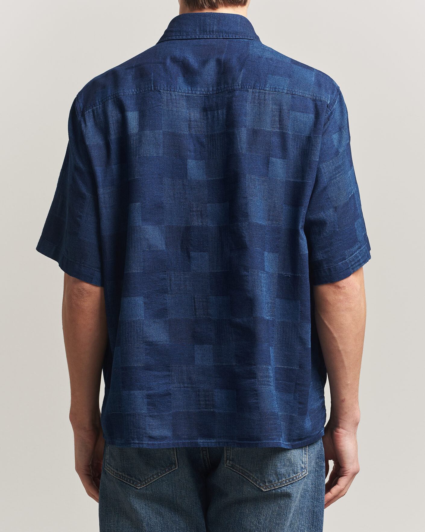 Homme | Chemises | HUGO | Ekyno Workwear Short Sleeve Shirt Dark Blue