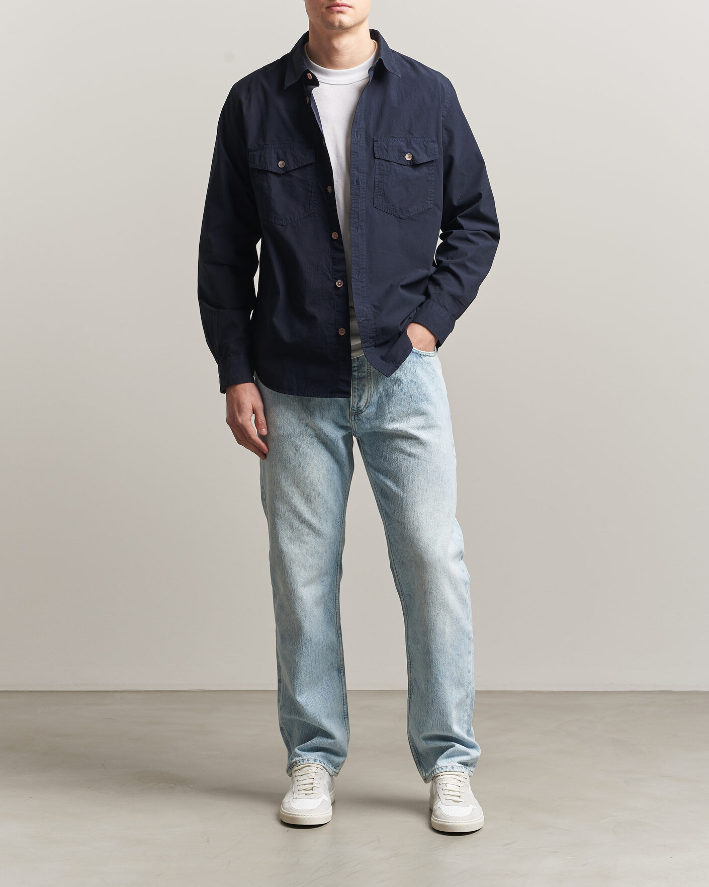 Homme | Pantalons | HUGO | Jonah Straight Fit Jeans Light Blue