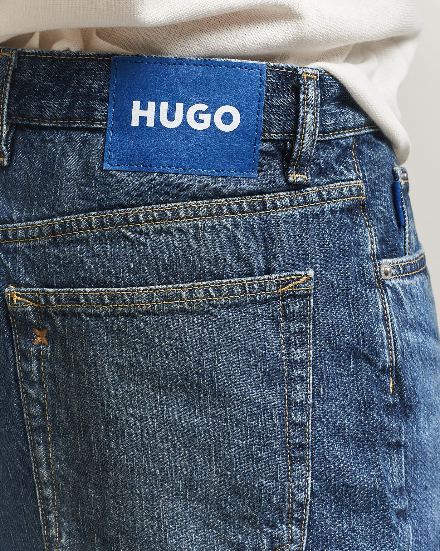 Homme | Shorts | HUGO | Mason Denim Shorts Medium Blue