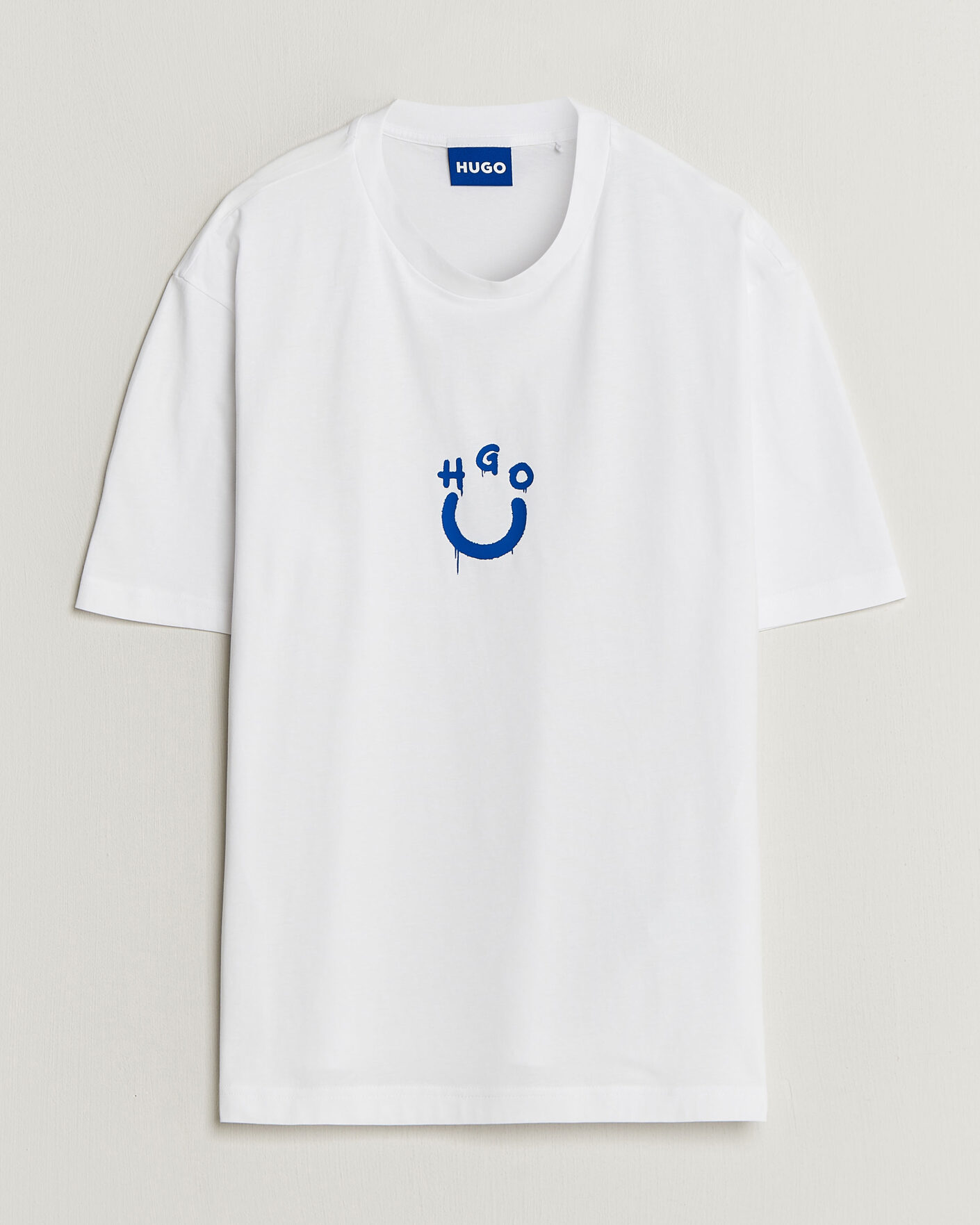 Homme | T-shirts | HUGO | Norizom Printed Crew Neck T-Shirt White