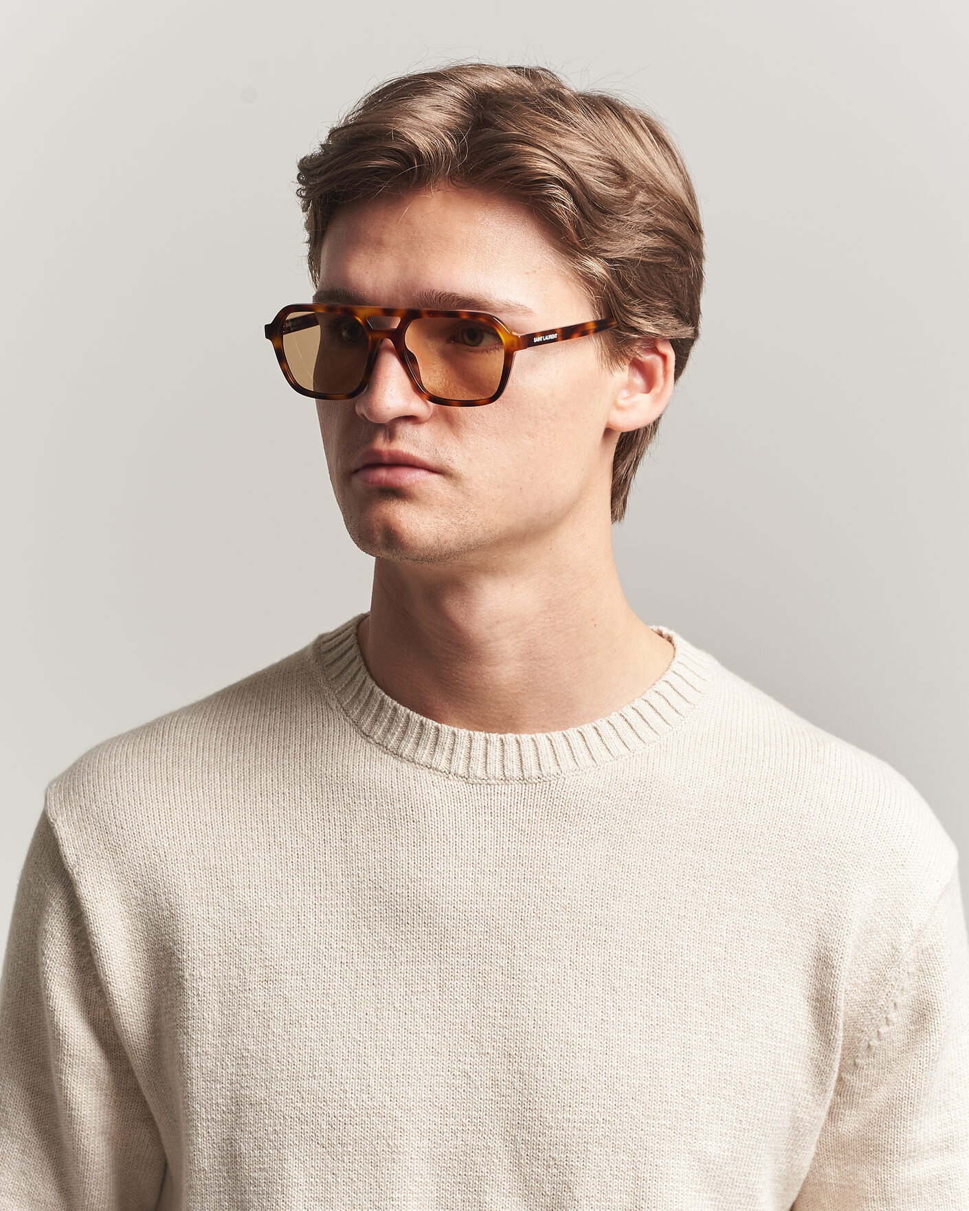 Homme | Lunettes De Soleil | Saint Laurent | SL 905 Sunglasses Havana