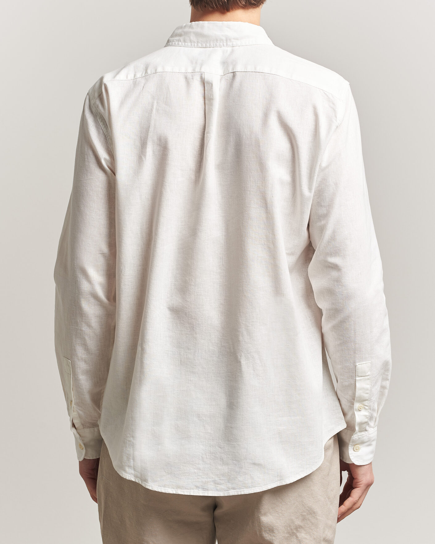 Homme | Chemises | Dockers | Slim Linen/Cotton Shirt Undyed