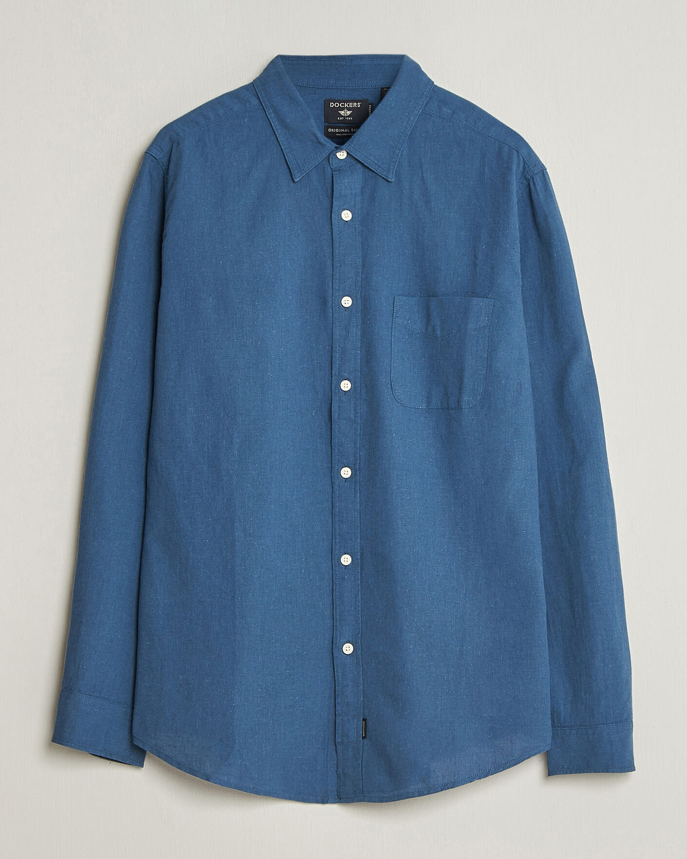 Homme | Chemises | Dockers | Slim Linen/Cotton Shirt Bering Sea