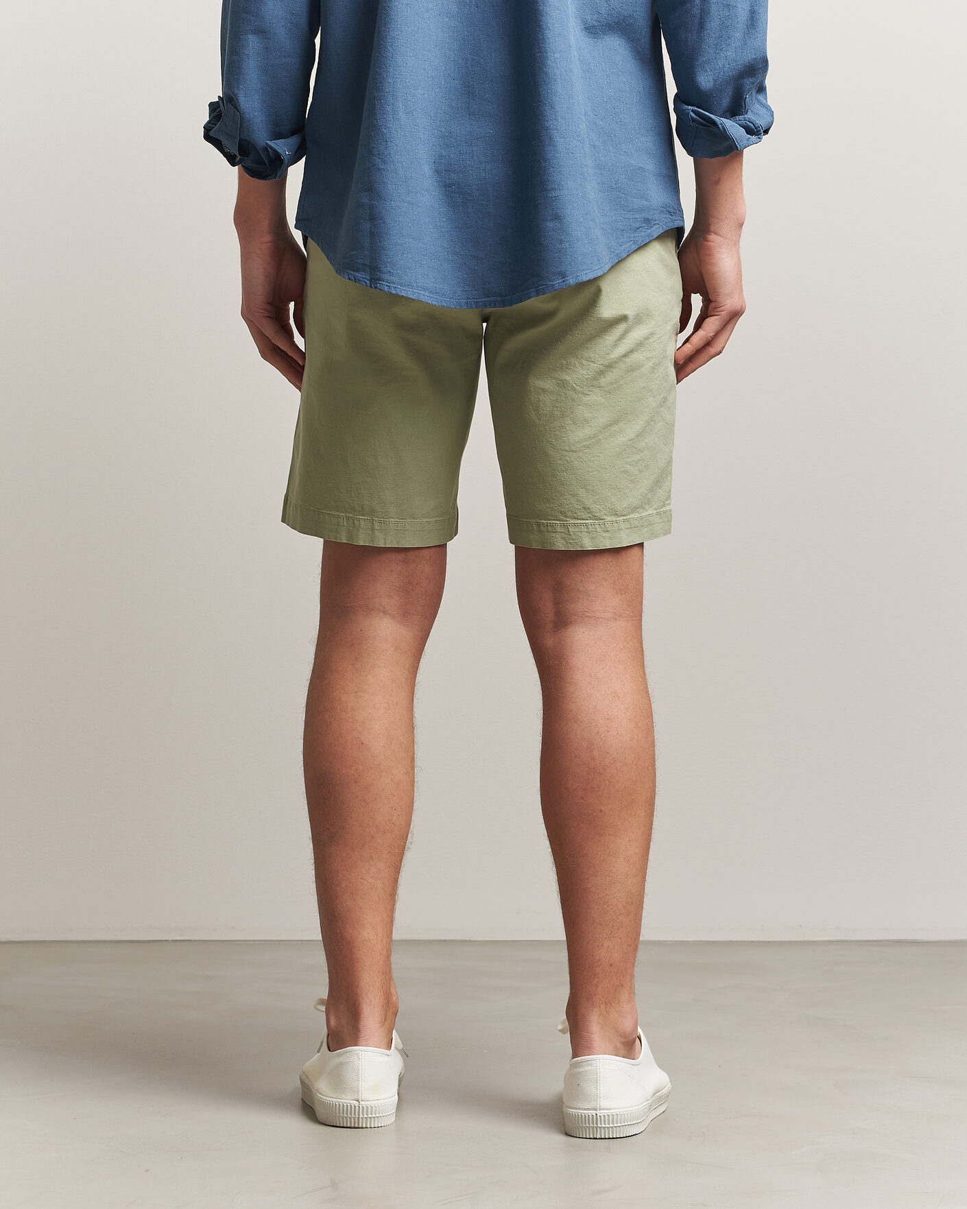 Homme | Shorts | Dockers | Slim Cotton/Linen Shorts Tea
