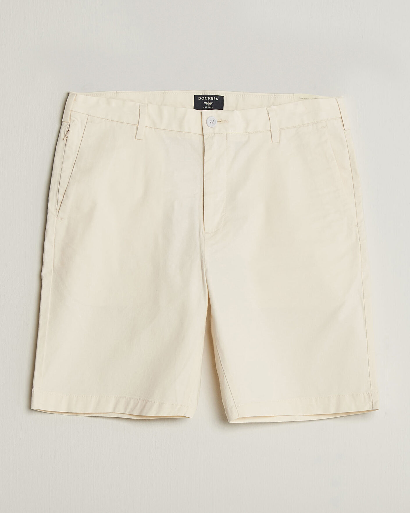 Homme | Shorts | Dockers | Slim Cotton/Linen Shorts Buttercream
