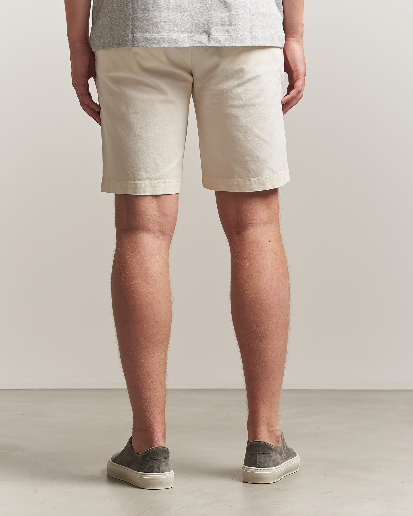 Homme | Shorts | Dockers | Slim Cotton/Linen Shorts Buttercream