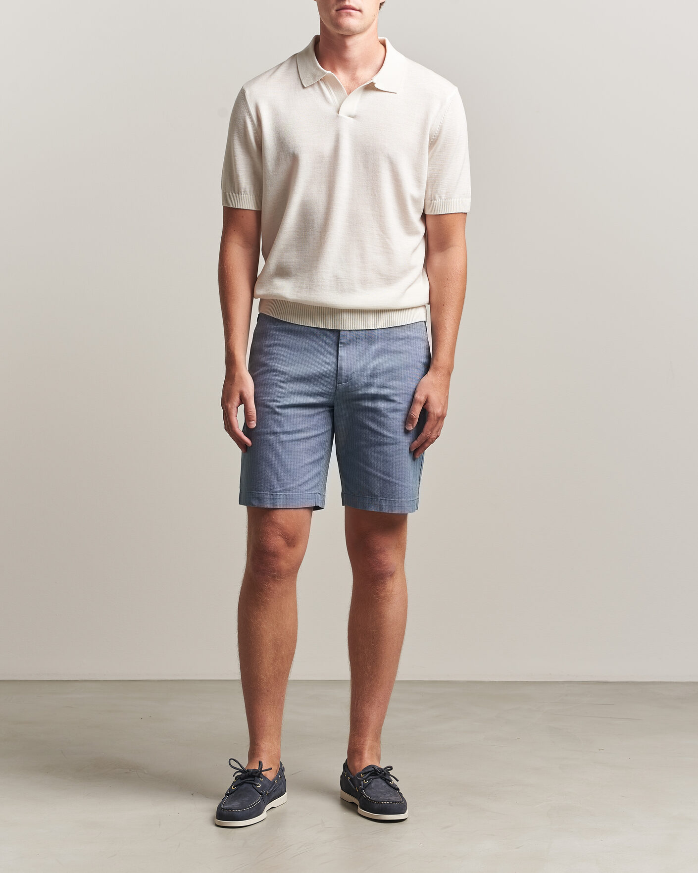 Homme | Shorts | Dockers | Slim Cotton/Linen Shorts Bering Sea