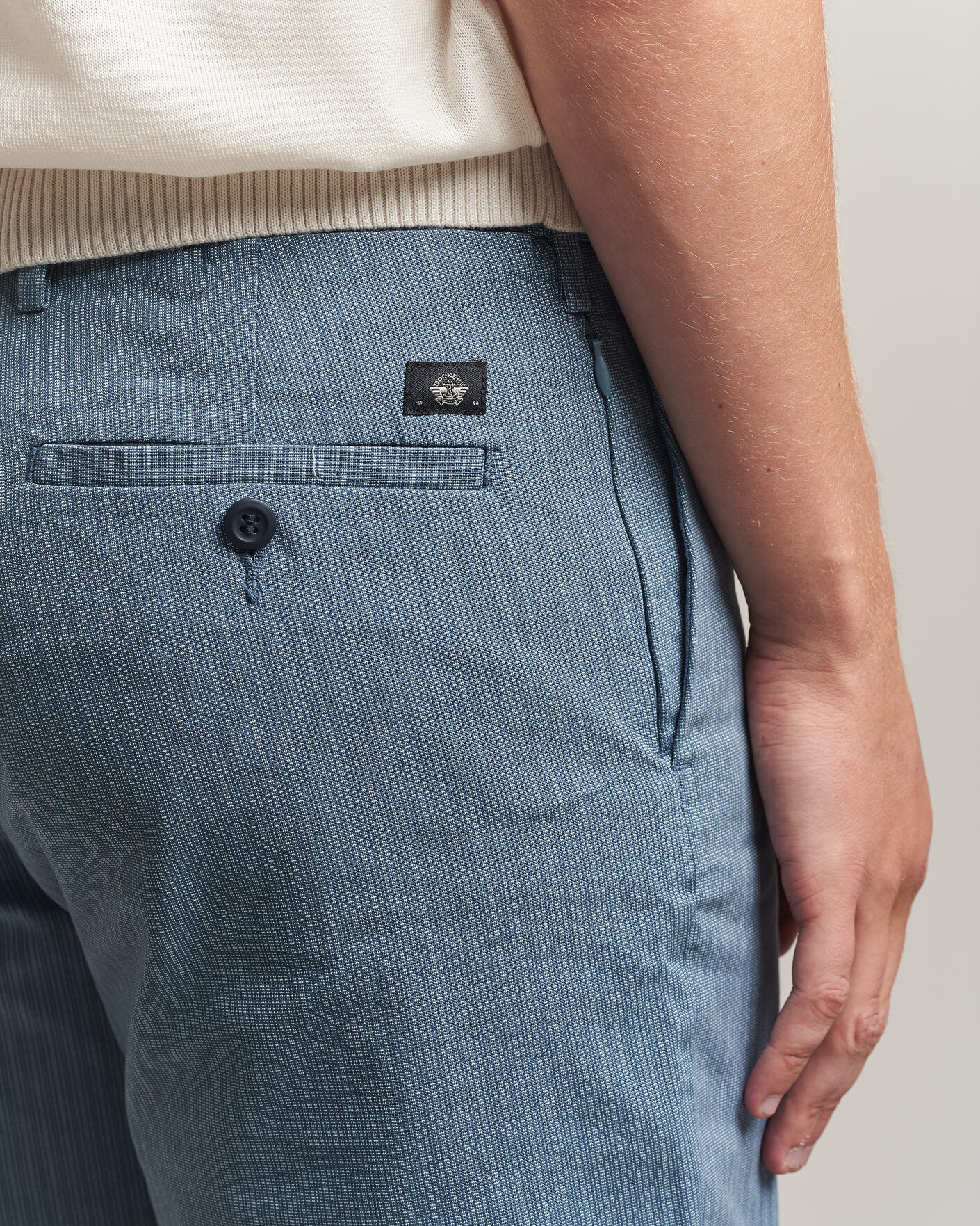 Homme | Shorts | Dockers | Slim Cotton/Linen Shorts Bering Sea