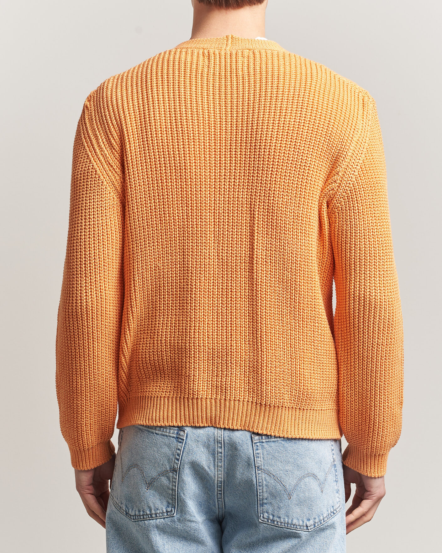 Homme | Pulls Et Tricots | Peregrine | River Cotton Cardigan Apricot