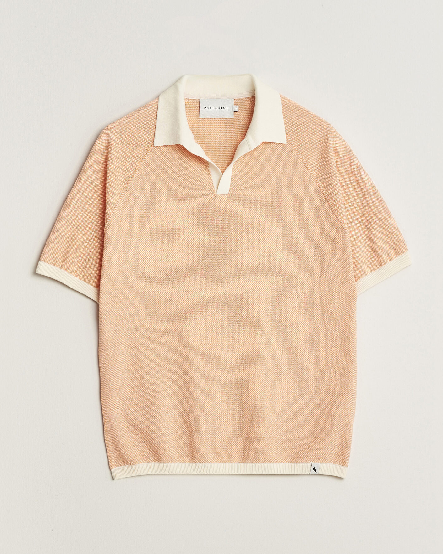 Homme | Polos | Peregrine | Lynton Cotton Polo Apricot