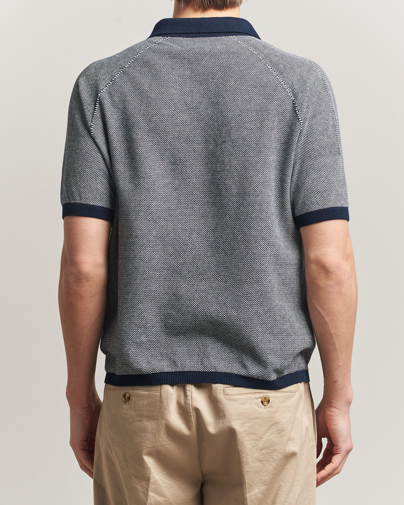 Homme | Polos | Peregrine | Lynton Cotton Polo Navy
