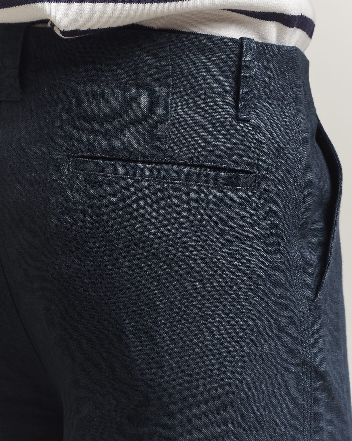 Homme | Pantalons | Peregrine | Windsor Linen Trousers Navy