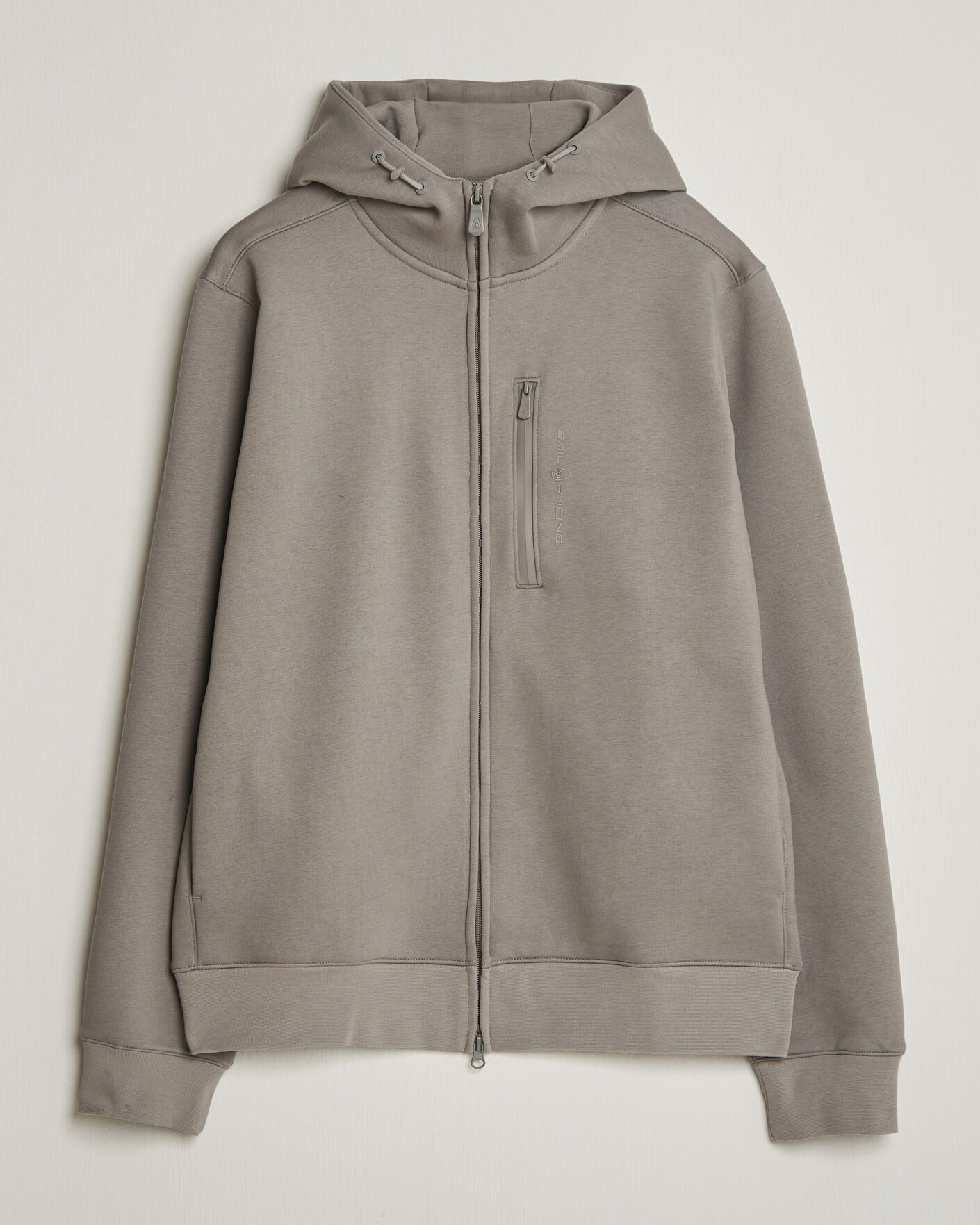 Homme | Pulls Et Tricots | Sail Racing | Bowman Monochrome Full Zip Hoodie Oyster