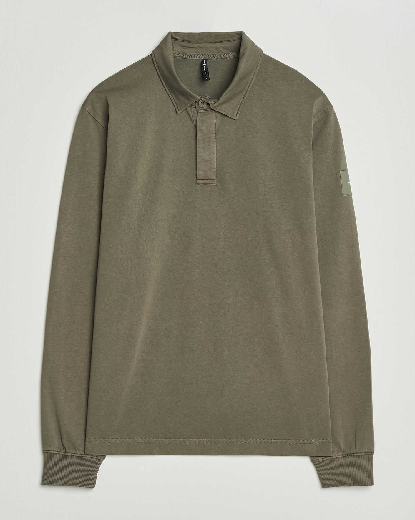Homme | Pulls Et Tricots | Sail Racing | Wind Pigment Dyed Rugger Mud Green