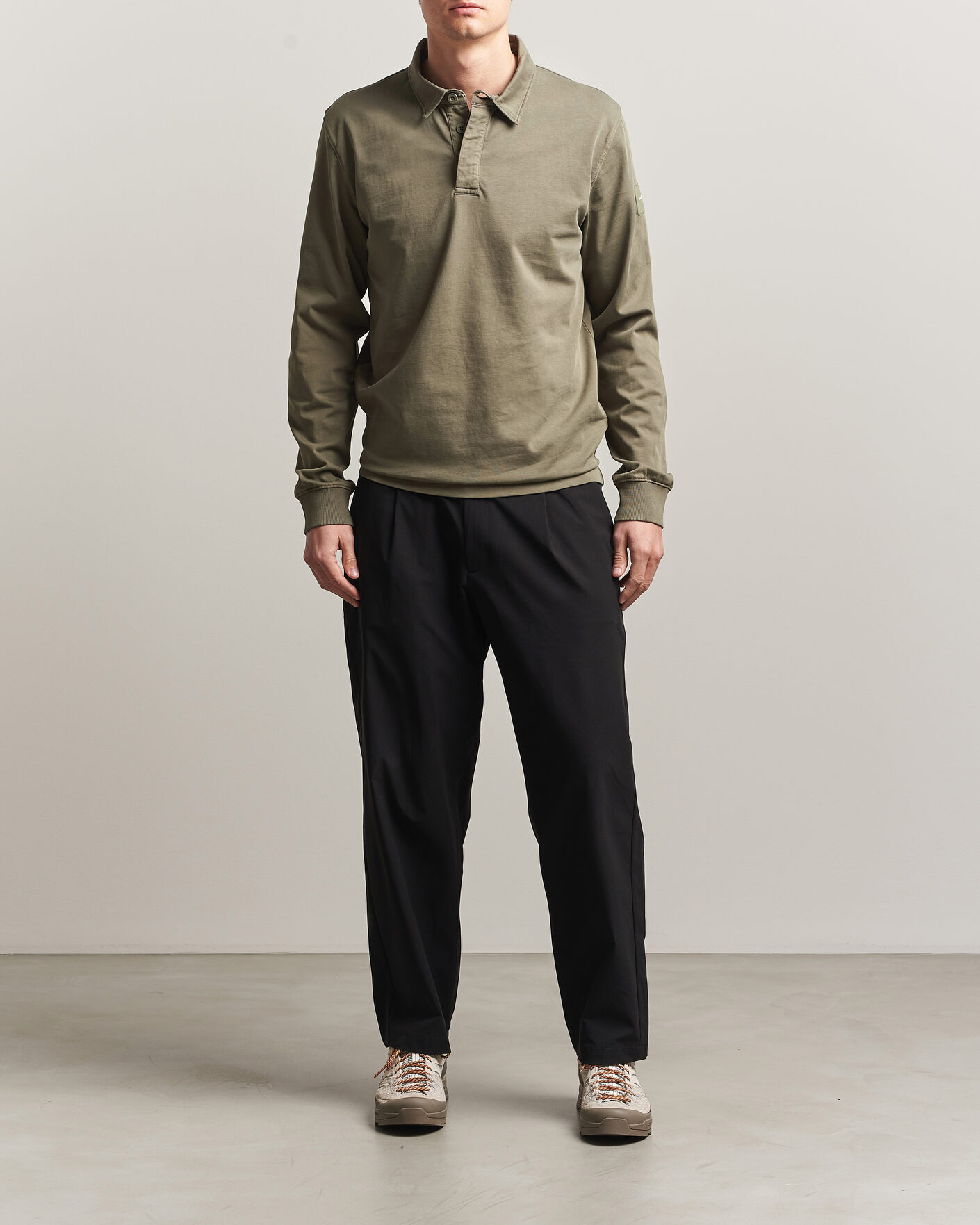 Homme | Pulls Et Tricots | Sail Racing | Wind Pigment Dyed Rugger Mud Green
