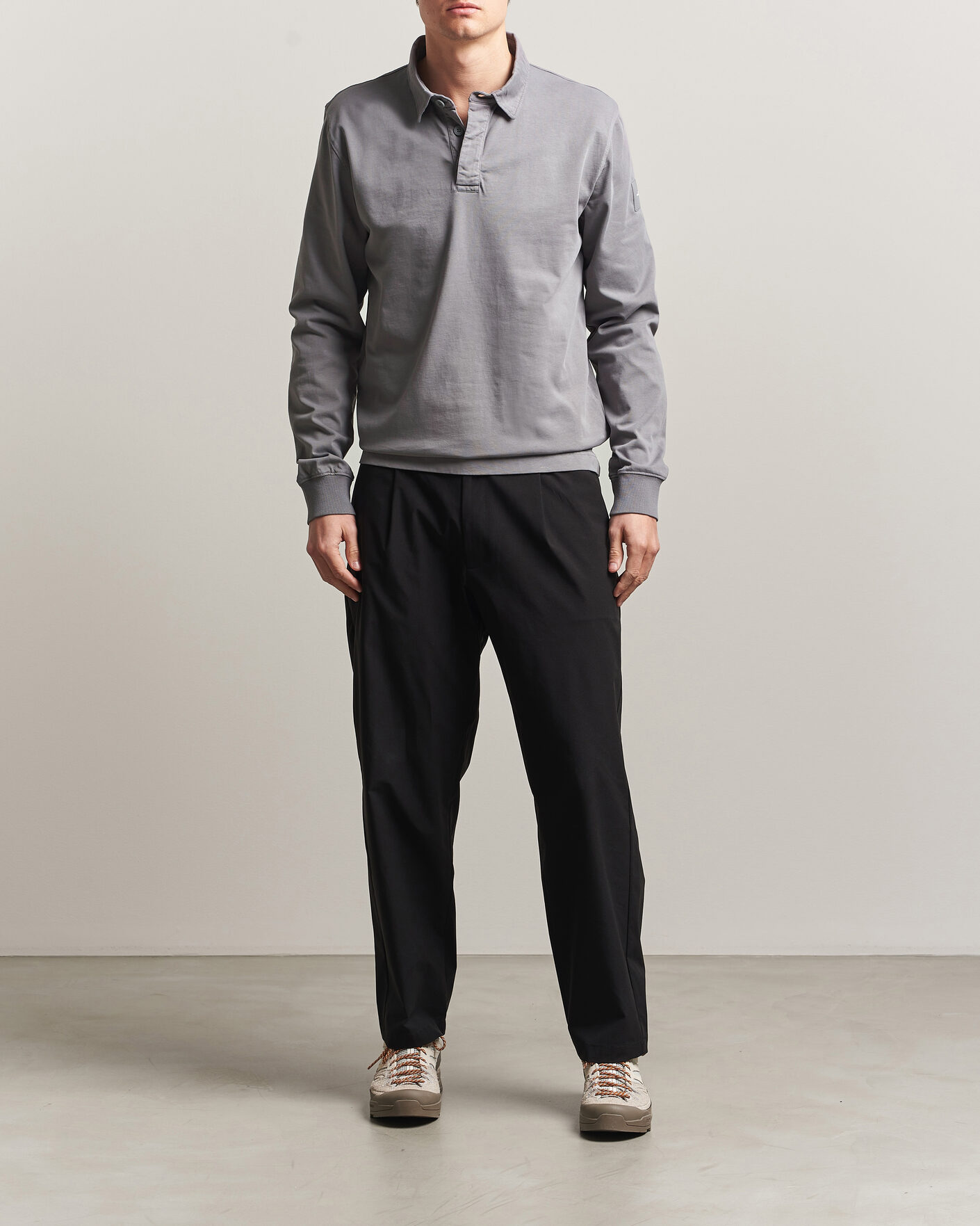 Homme | Pulls Et Tricots | Sail Racing | Wind Pigment Dyed Rugger Frost Grey