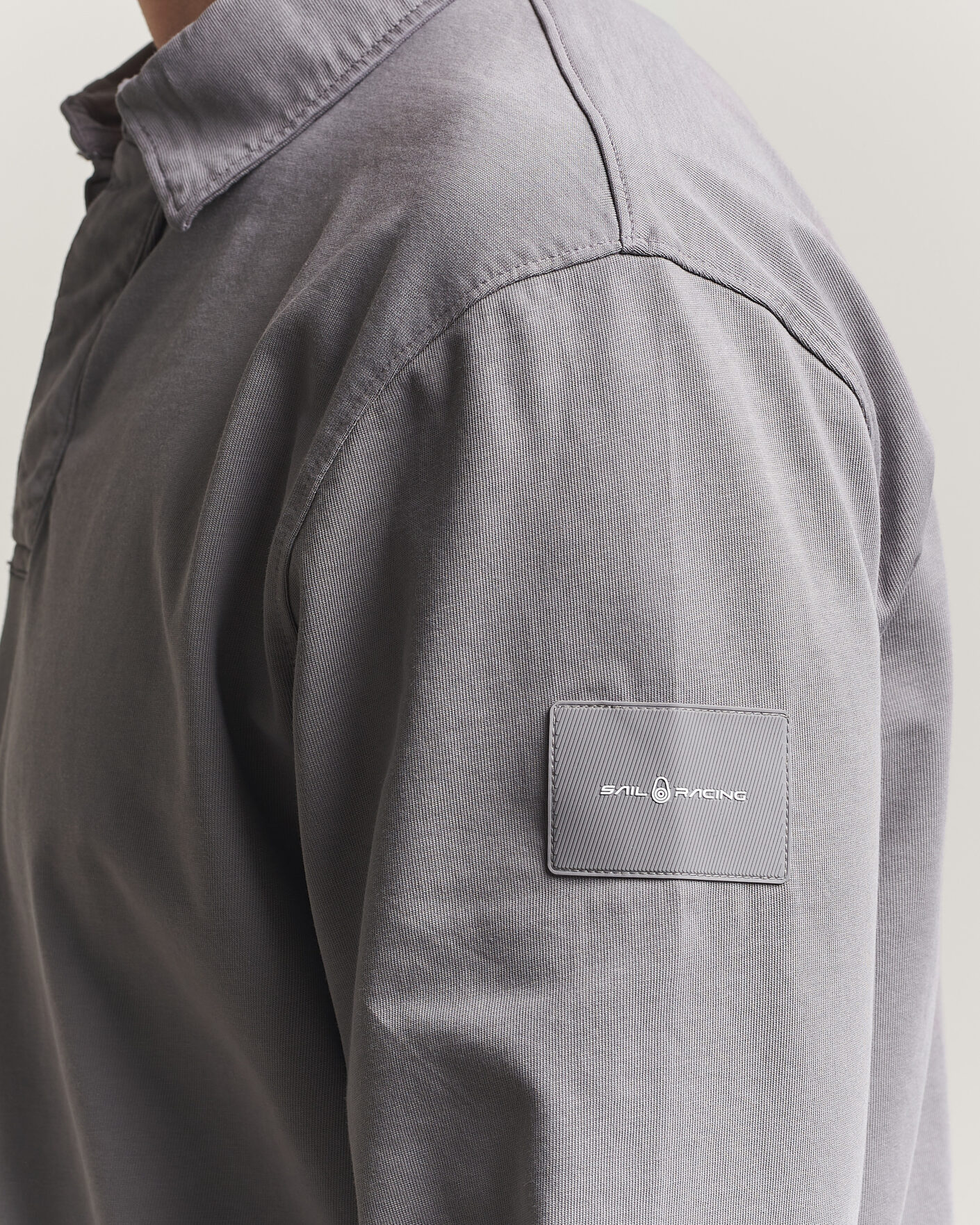 Homme | Pulls Et Tricots | Sail Racing | Wind Pigment Dyed Rugger Frost Grey