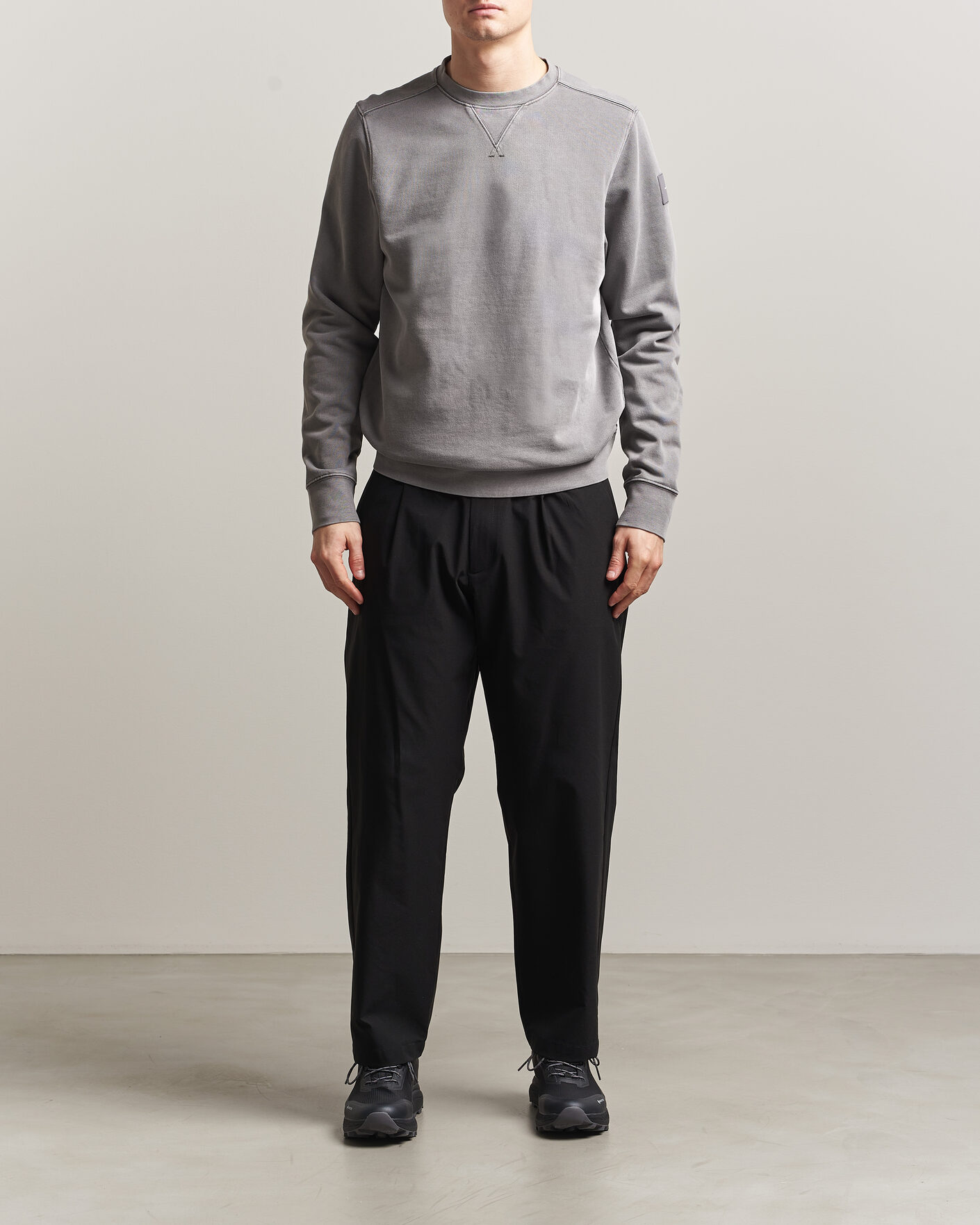 Homme | Pulls Et Tricots | Sail Racing | Wind Pigment Dyed Sweatshirt Frost Grey