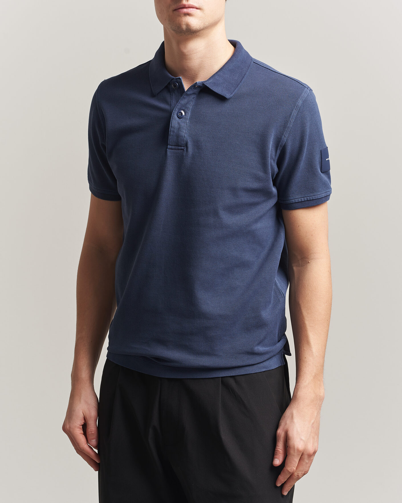 Homme | Polos | Sail Racing | Wind Pigment Dyed Polo Dark Navy